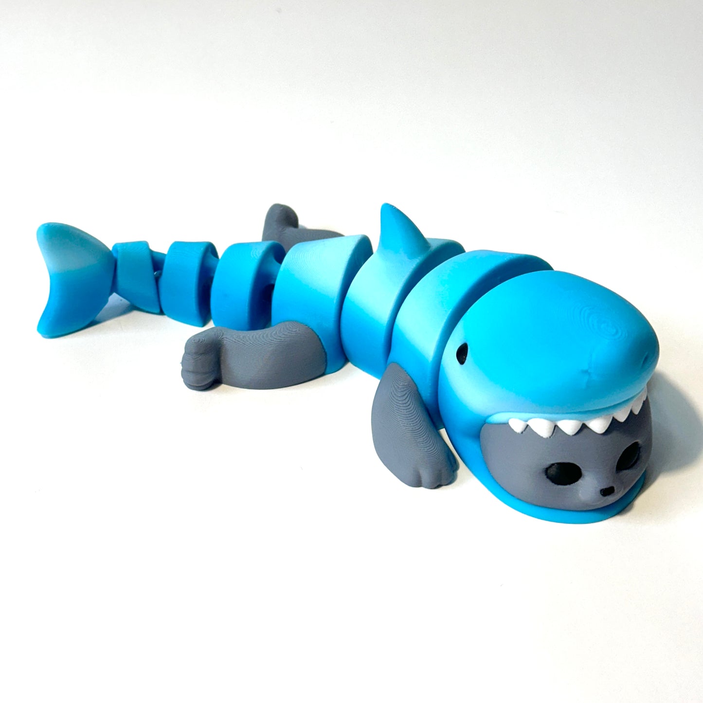 Flexi Cat Shark - 3D Printed Articulating Figure