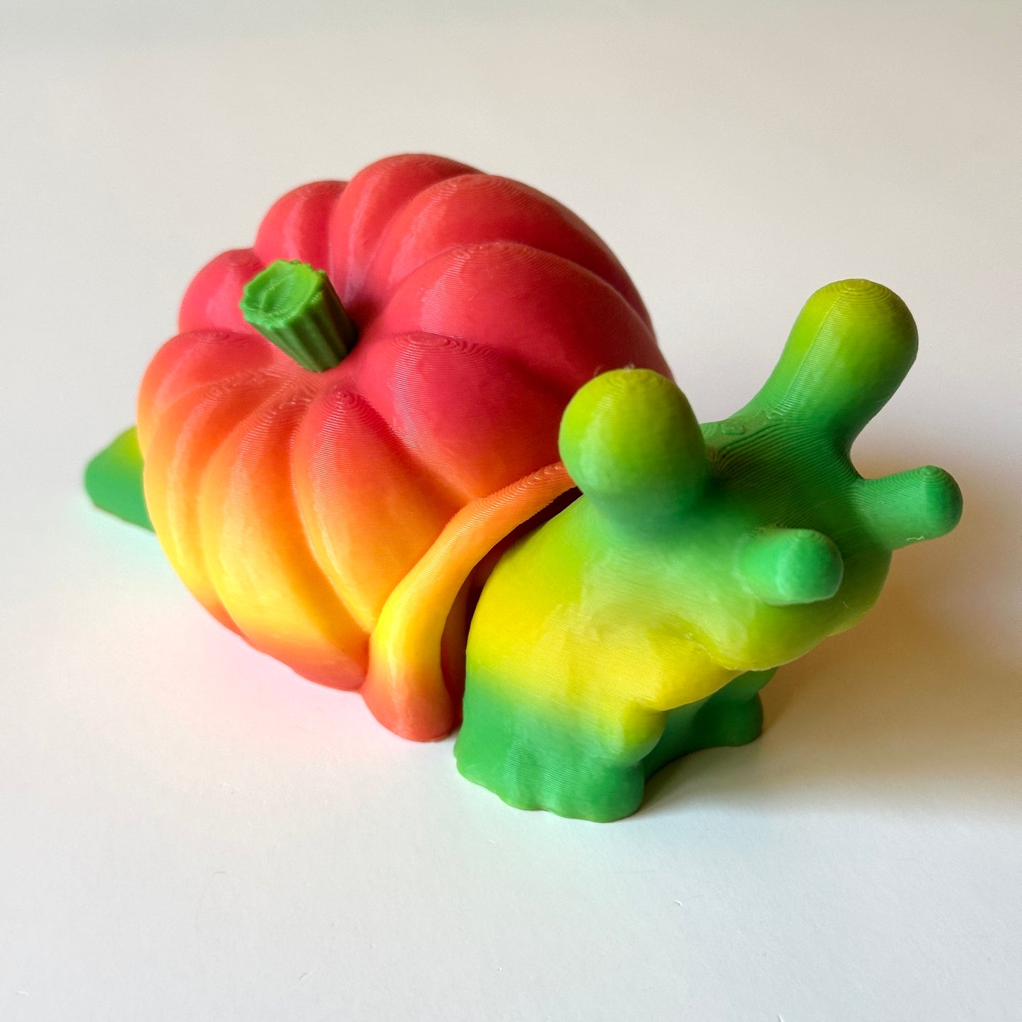 Pumpkin Snail - 3D Printed Articulating Figure