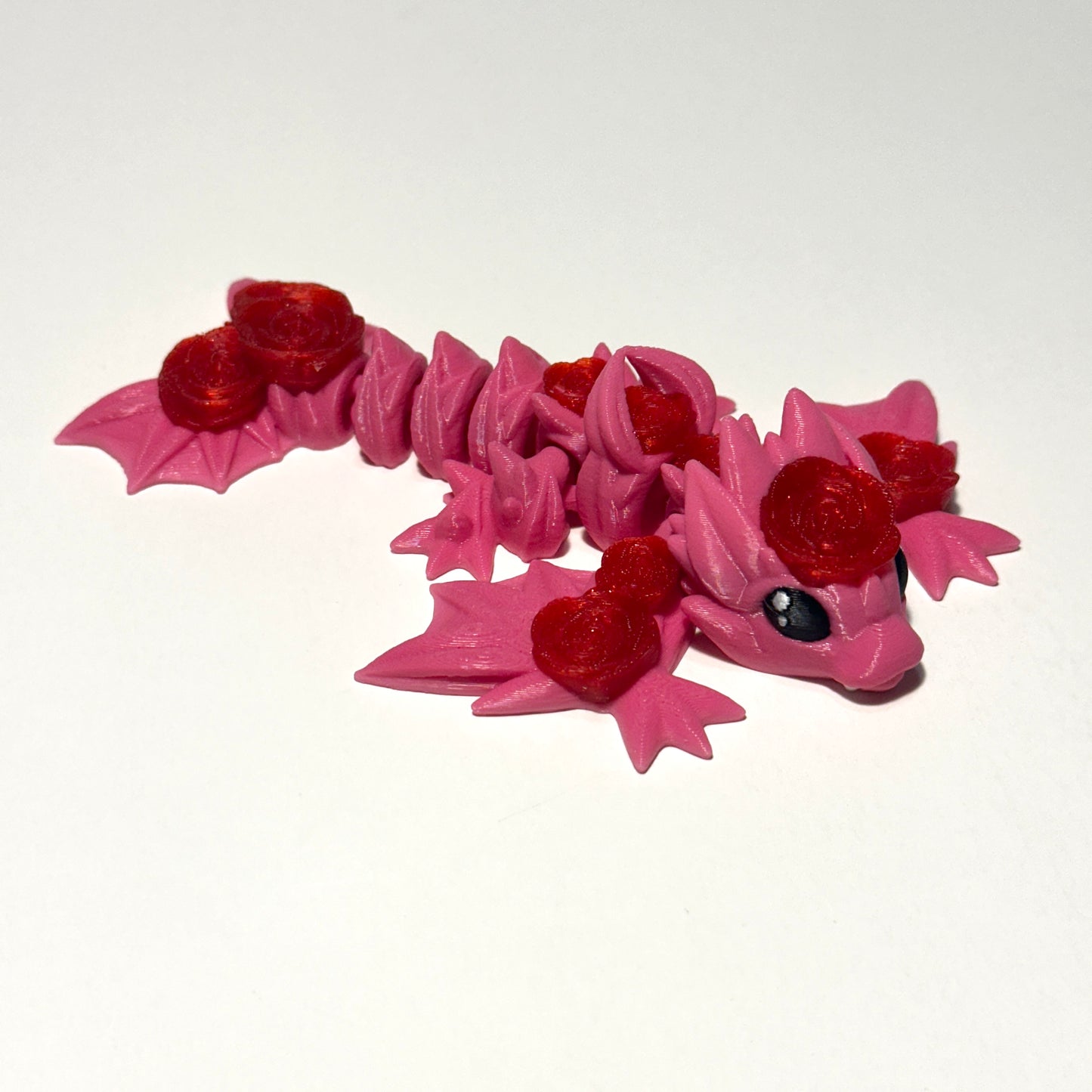 Baby Rose Wyvern - 3D Printed Articulating FIgure