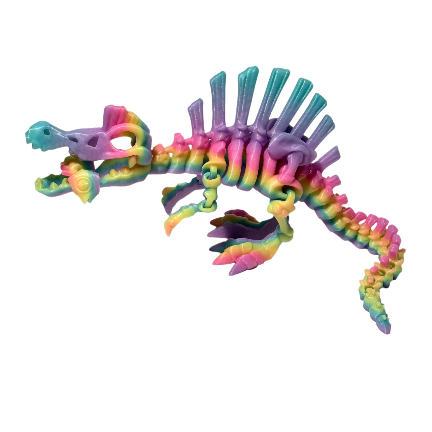 Giant Flexi Skeleton Spinosaurus - 3D Printed Articulating Figure