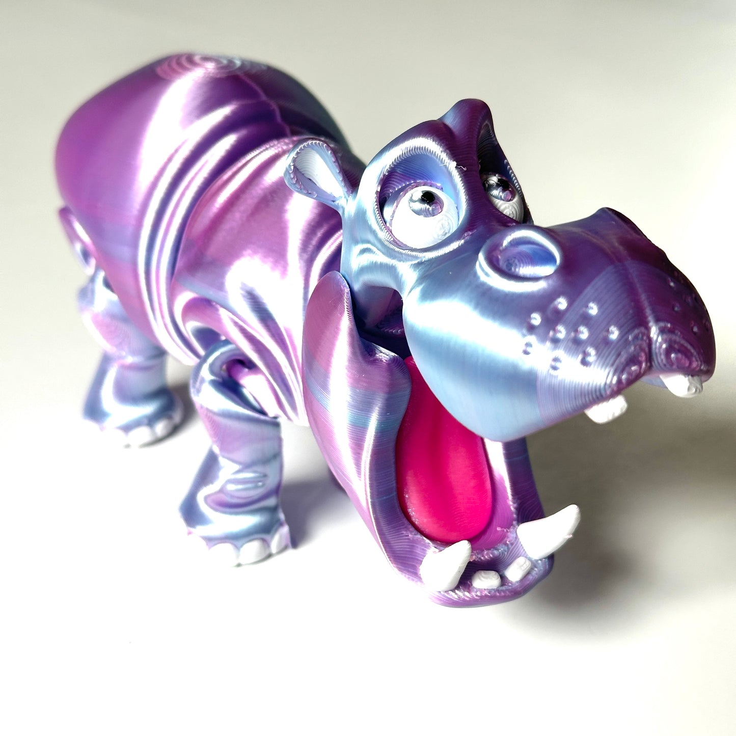 Flexi Hippo - 3D Printed Articulating Figure