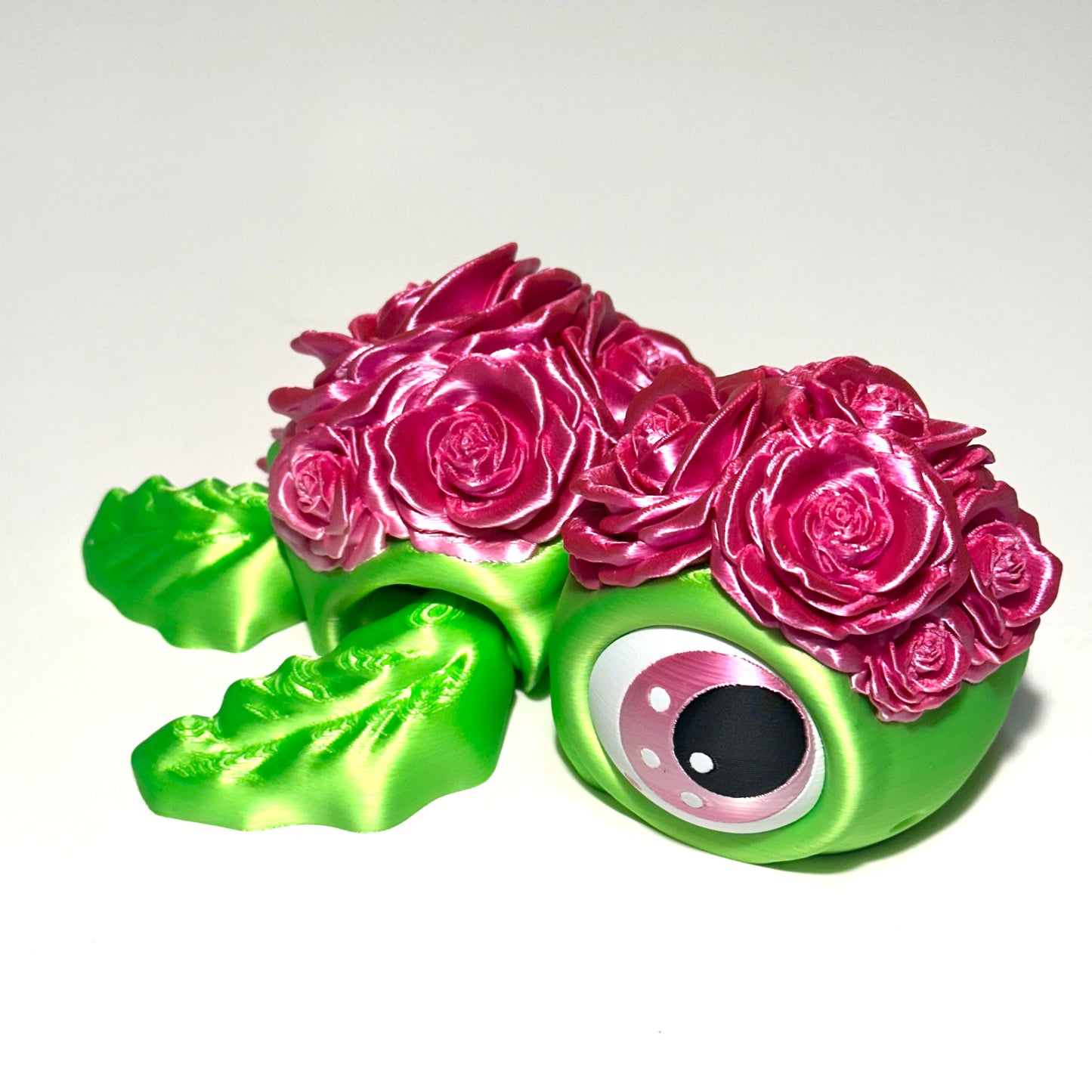 Giant Rose Turtle - 3D Printed Articulating Figure