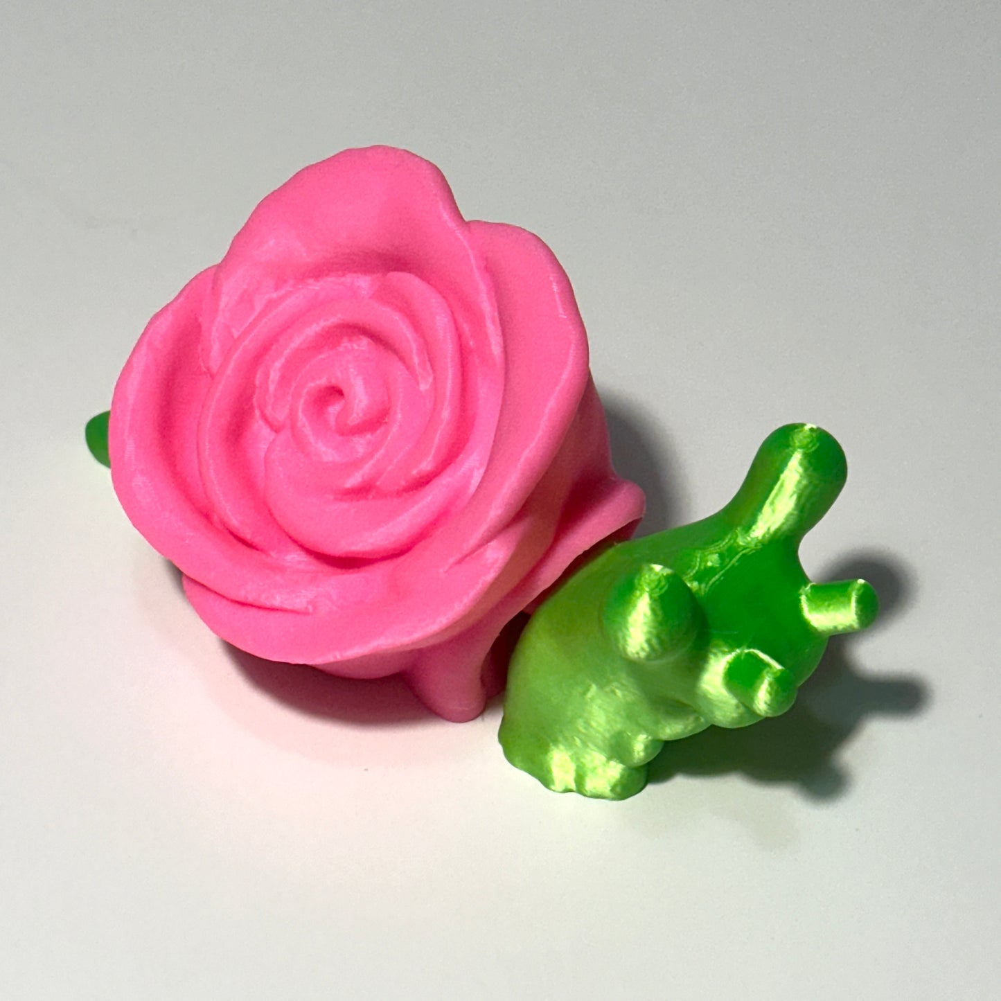 Rose Snail - 3D Printed Articulating FIgure