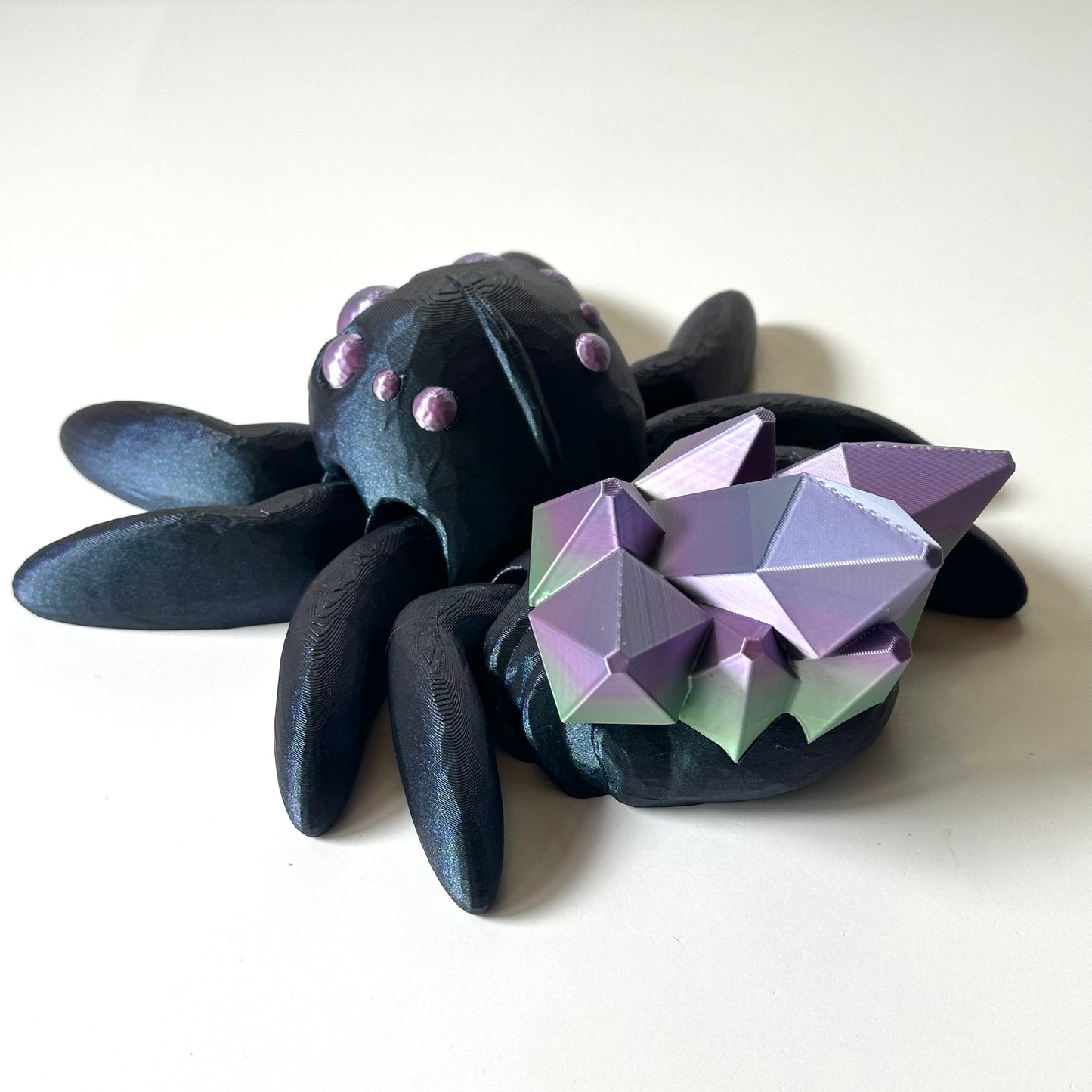 Giant Crystal Spider - 3D Printed Articulating Figure