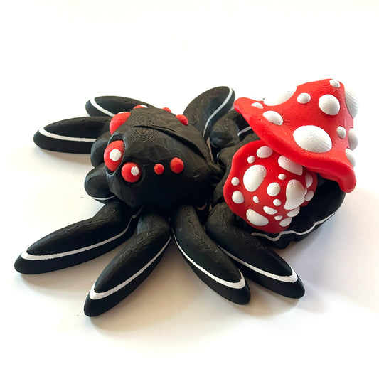 Giant Mushroom Spider - 3D Printed Articulating Figure