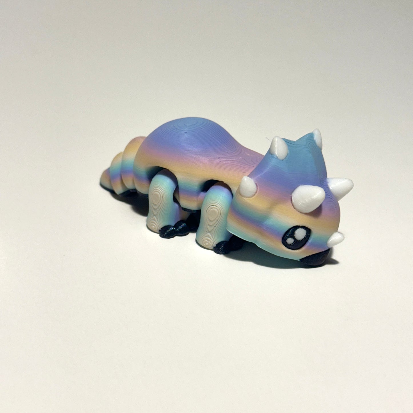 Flexi Triceratops - 3D Printed Articulating Figure