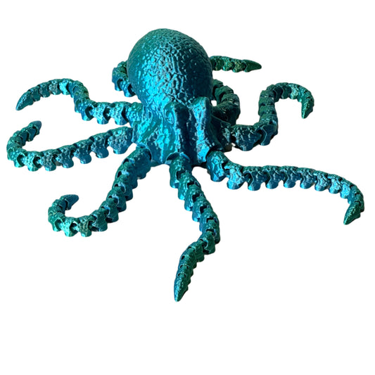 Giant Octopus - 3D Printed Articulating Figure