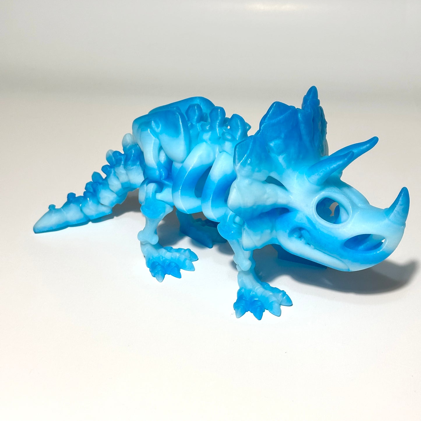 Giant Flexi Triceratops - 3D Printed Articulating Figure