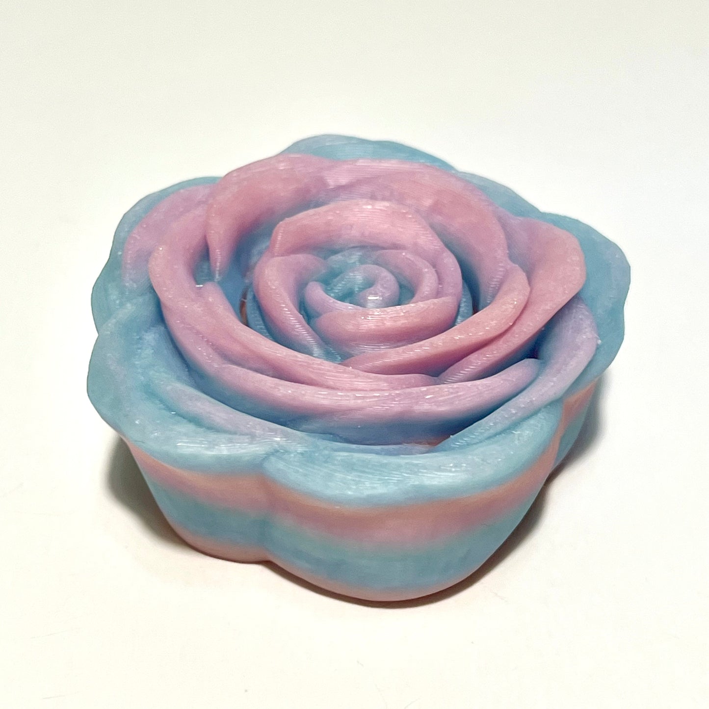 Rose Fidget Spinner - 3D Printed Articulating Figure