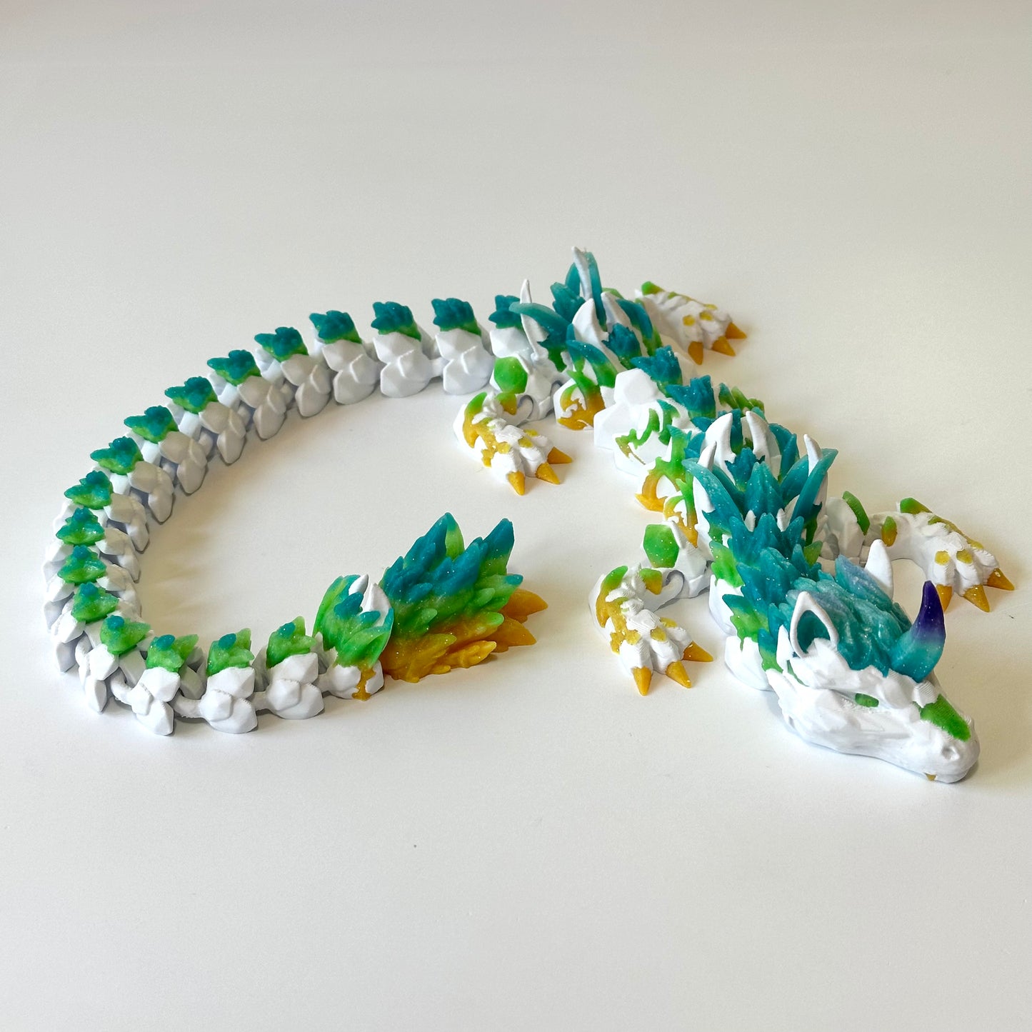Unicorn Dragon - 3D Printed Articulating Figurine