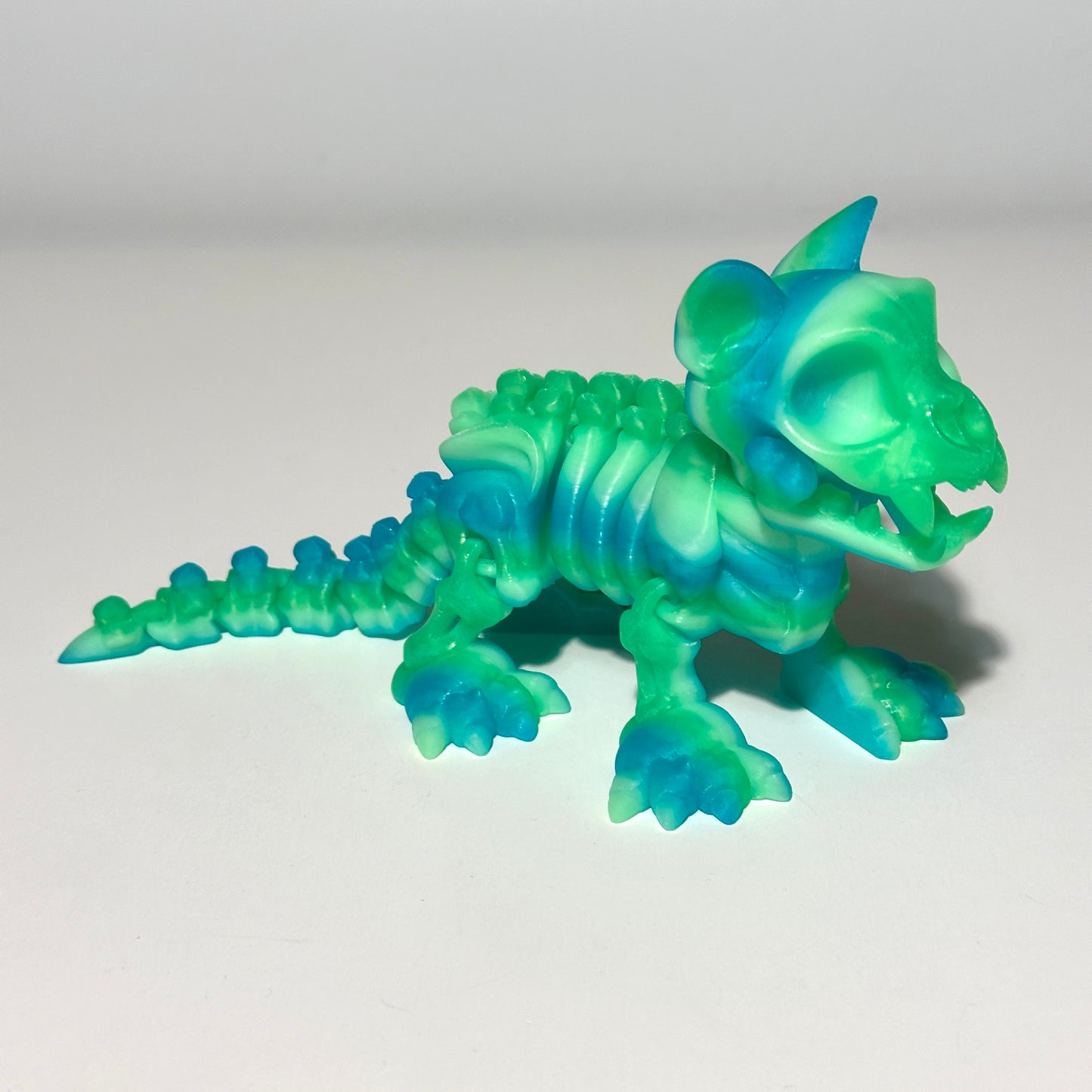 Flexi Skeli Cat - 3D Printed Articulating Figure