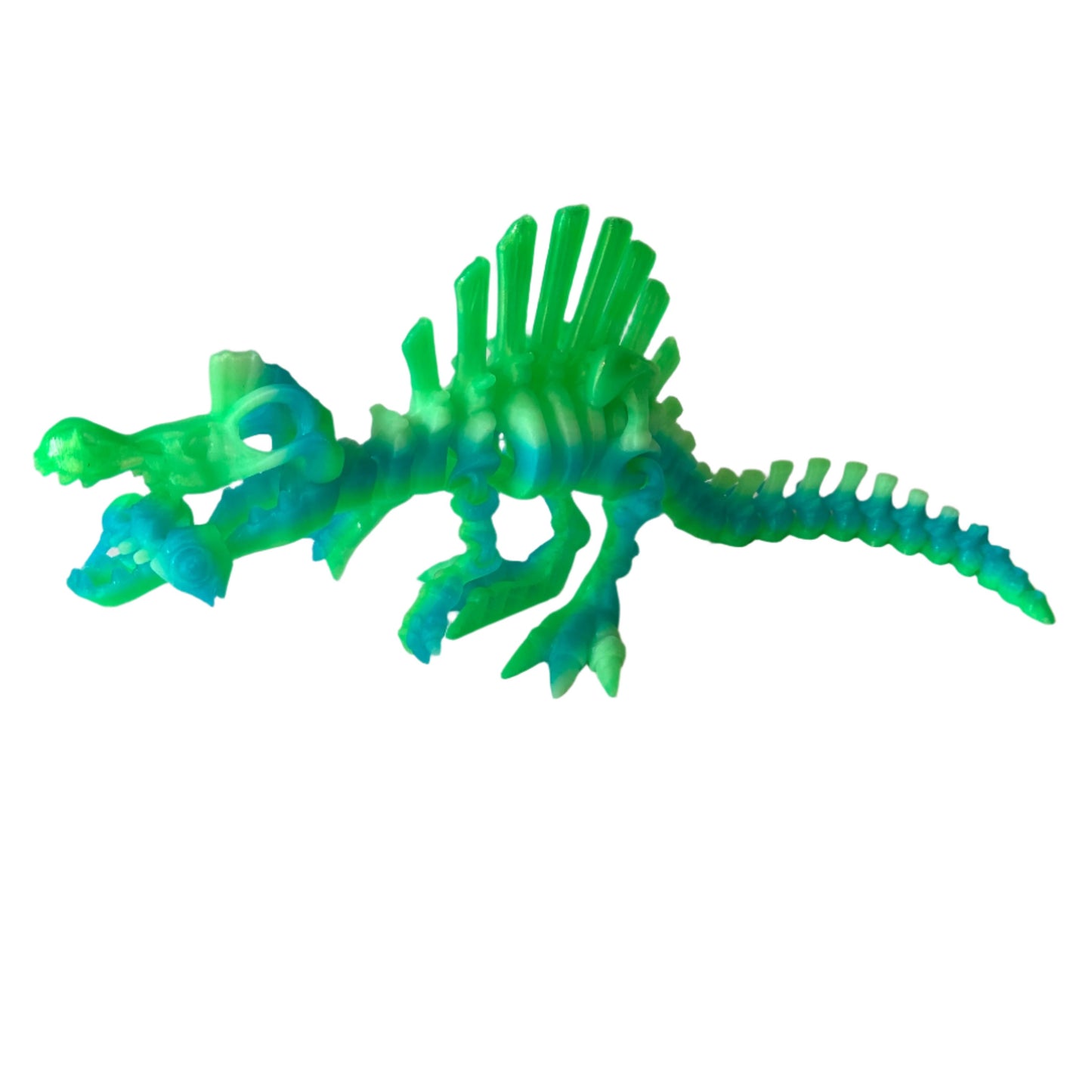 Flexi Skeleton Spinosaurus - 3D Printed Articulating Figure