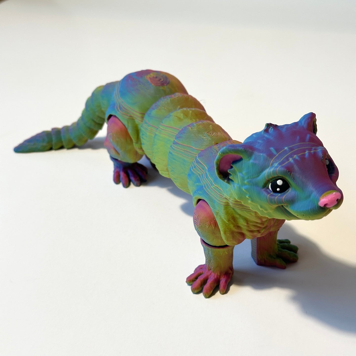 Large Ferret - 3D Printed Articulating Figure