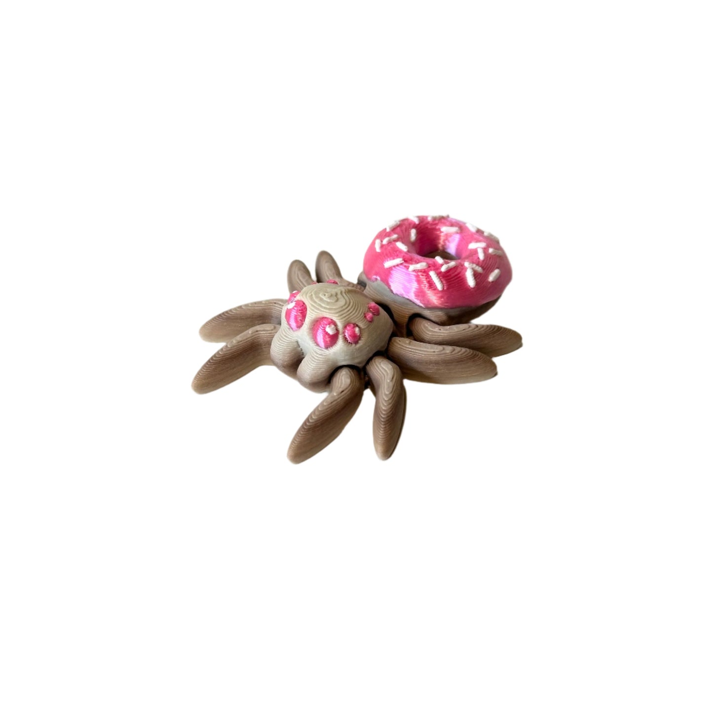 Tiny Donut Spider - 3D Printed Articulating Figure