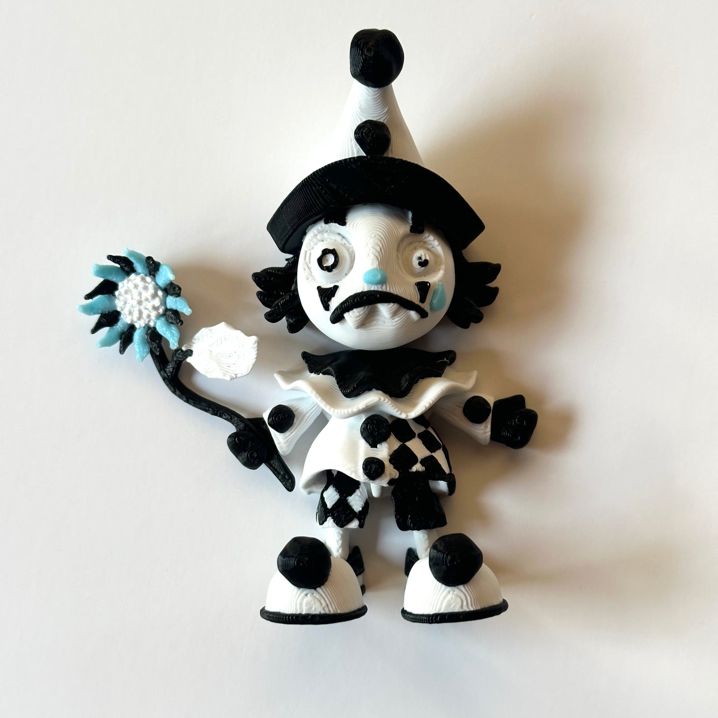 Sad Clown - 3D Printed Articulating Figure