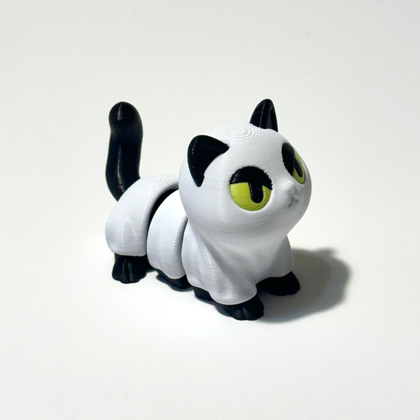 Ghost Cat - 3D Printed Articulating Figure