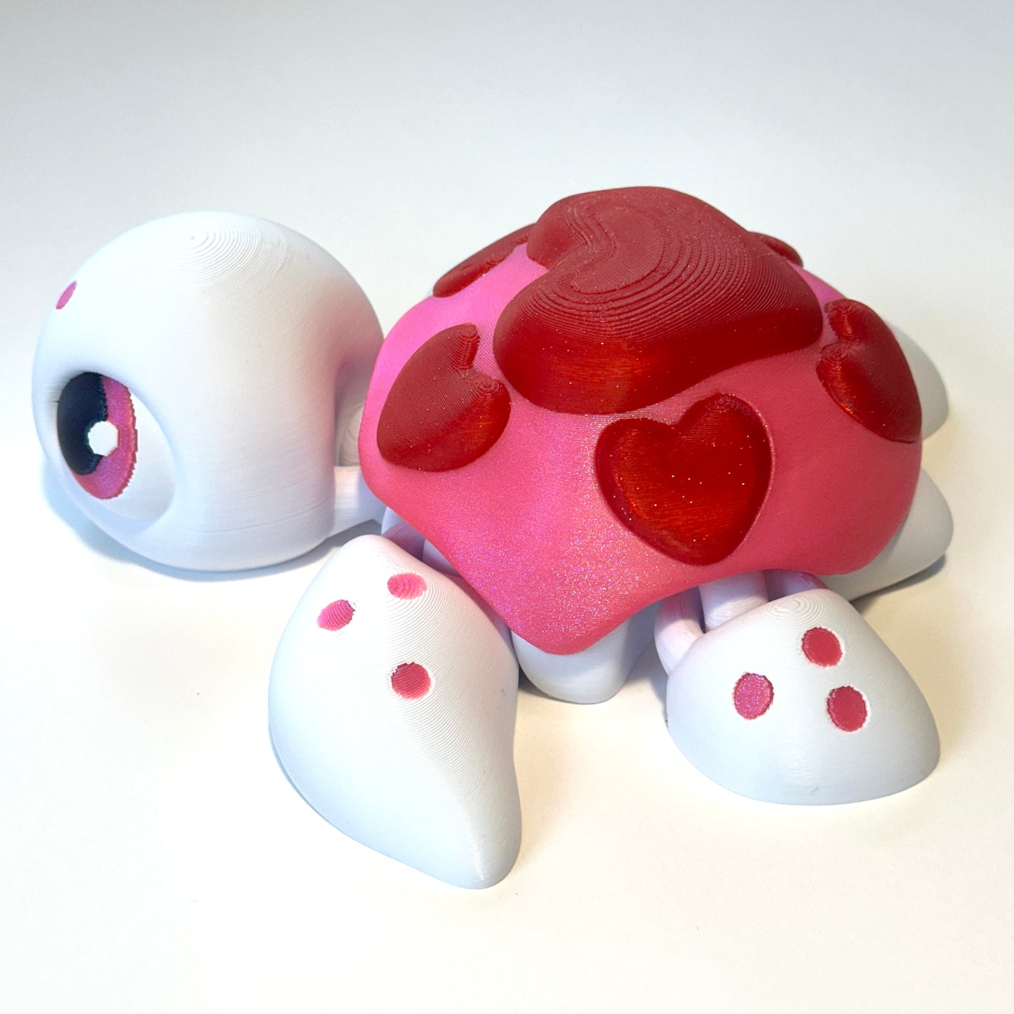 Giant Love Turtle - 3D Printed Articulating Figure