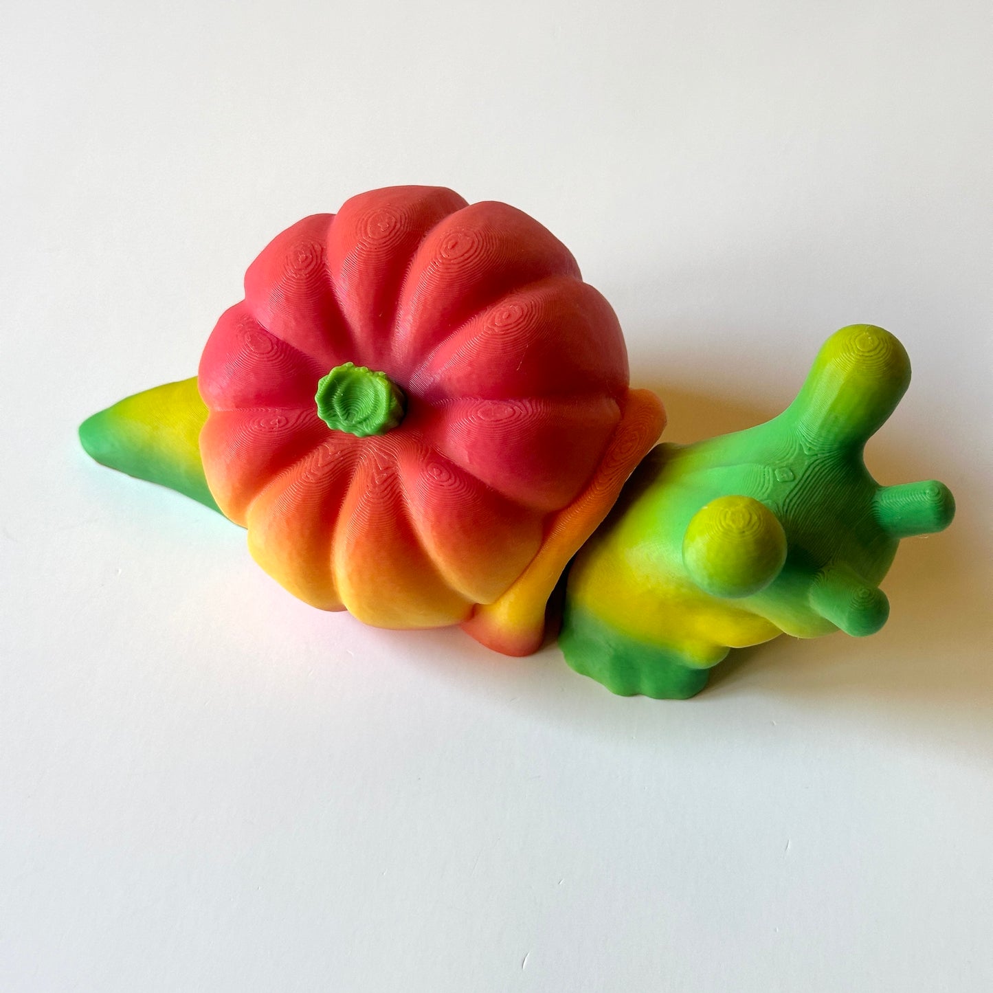 Pumpkin Snail - 3D Printed Articulating Figure