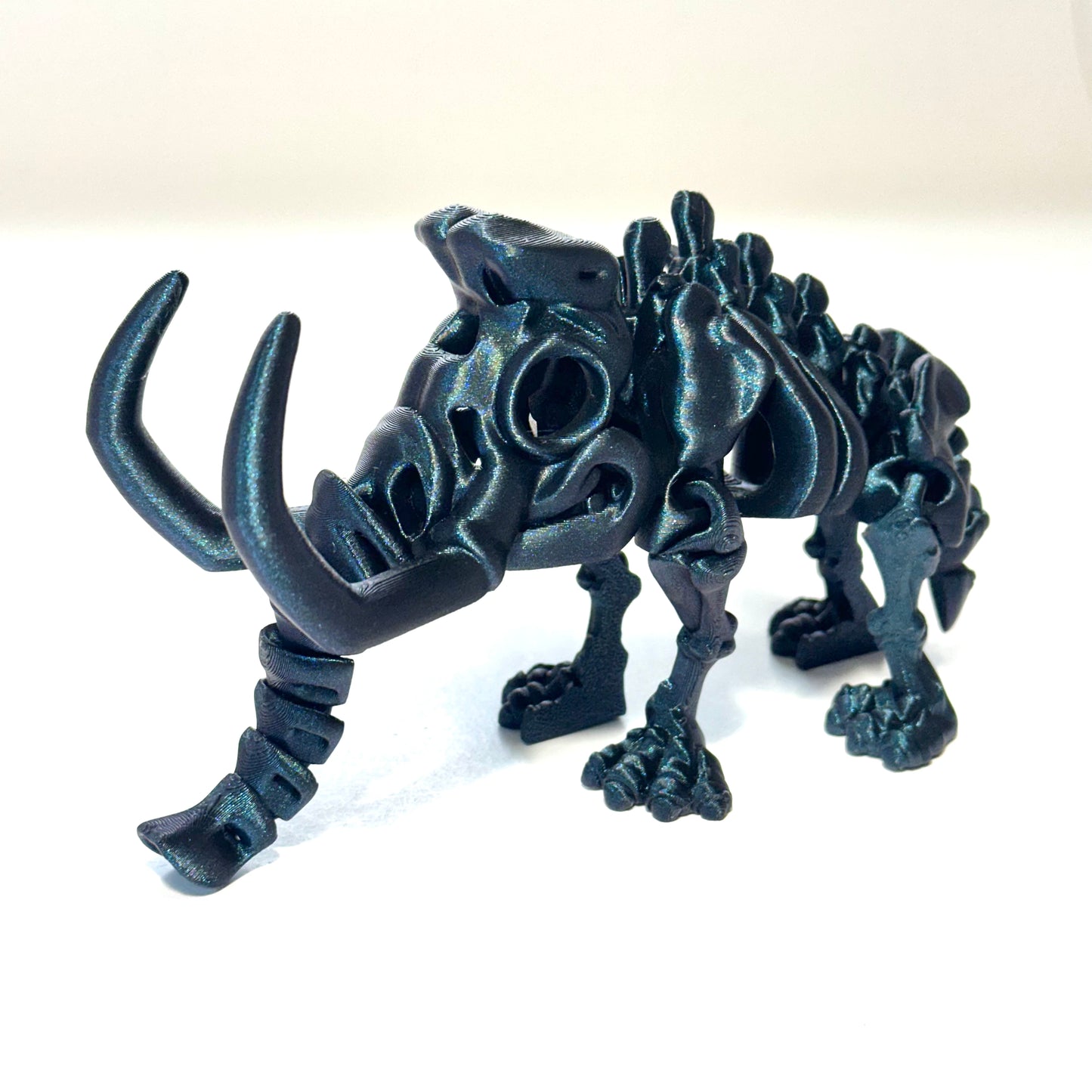 Flexi Mammoth - 3D Printed Articulating Figurine