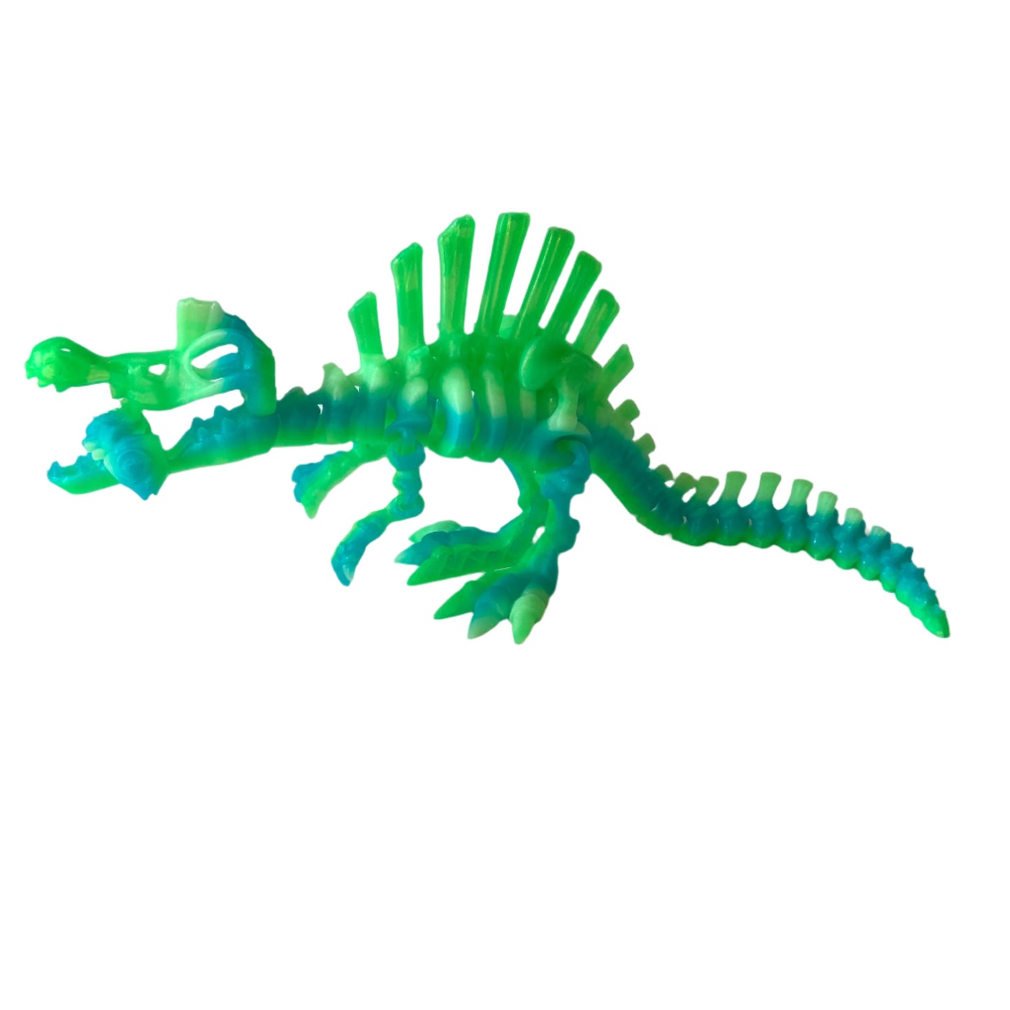 Flexi Skeleton Spinosaurus - 3D Printed Articulating Figure