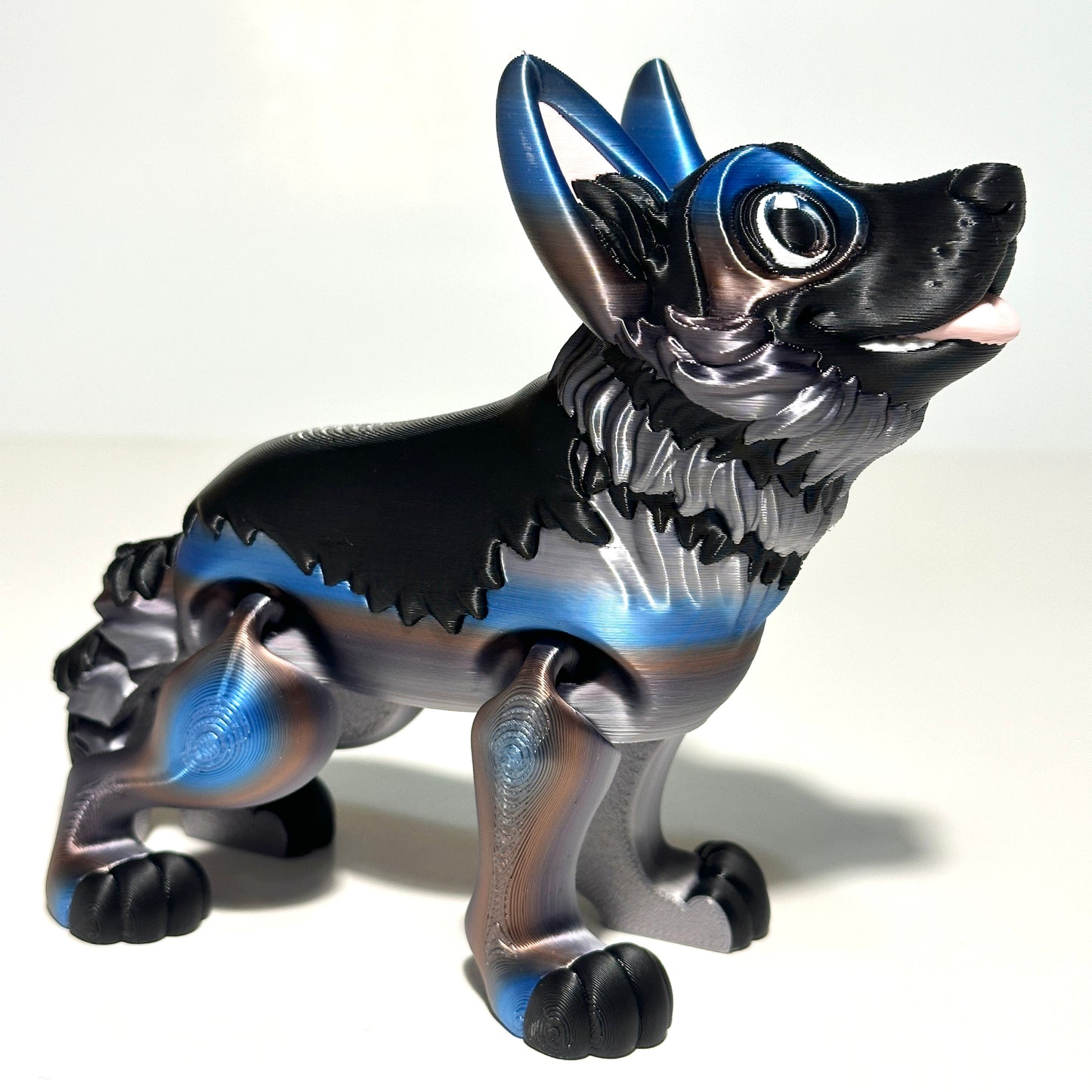 German Shepard - 3D Printed Articulating Figure