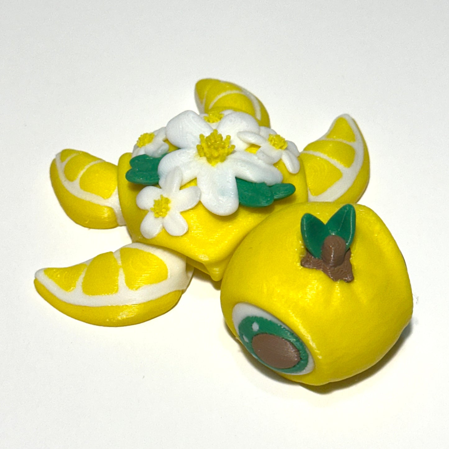 Fruit Blossom Turtle - 3D Printed Articulating Figure