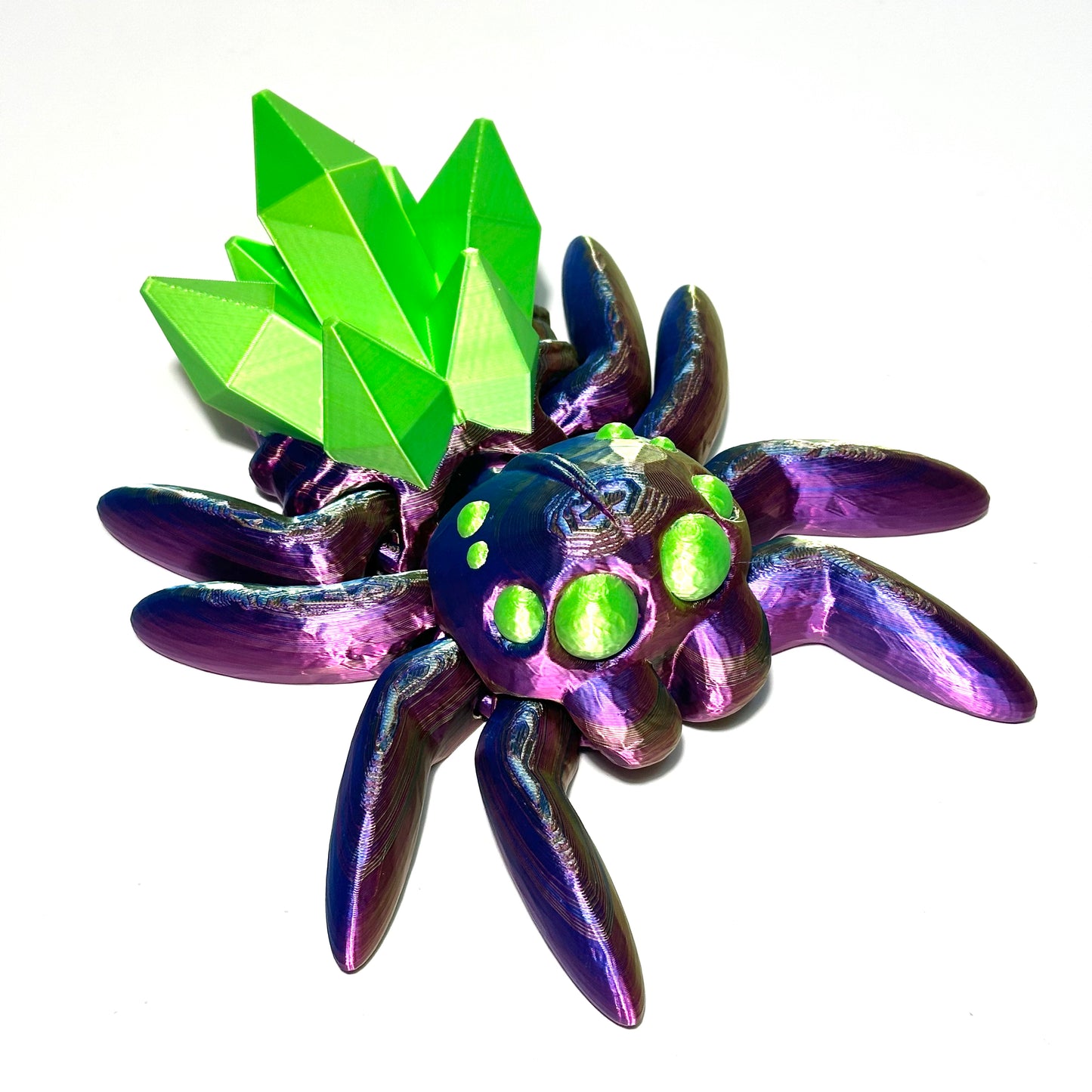 Giant Crystal Spider - 3D Printed Articulating Figure