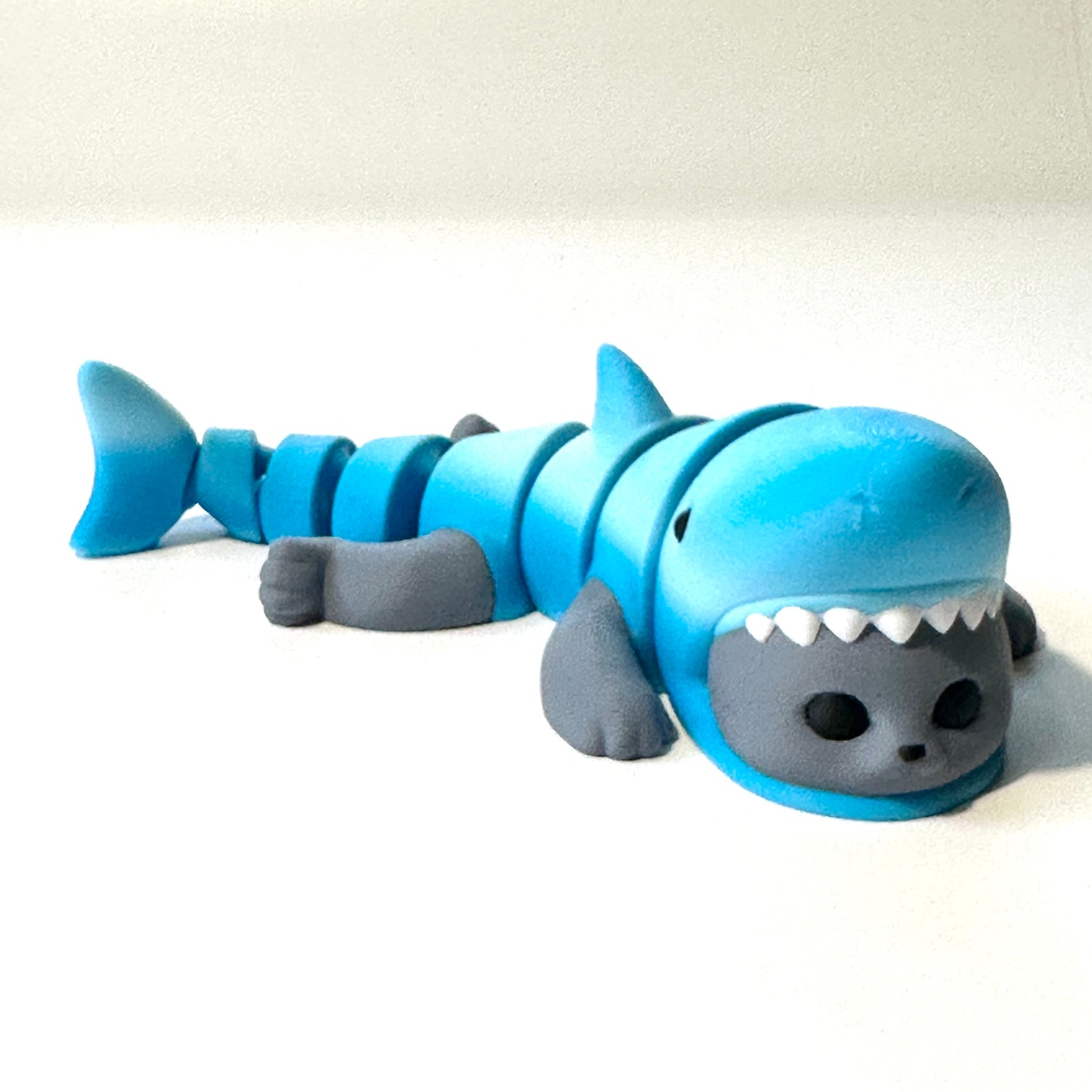 Flexi Cat Shark - 3D Printed Articulating Figure