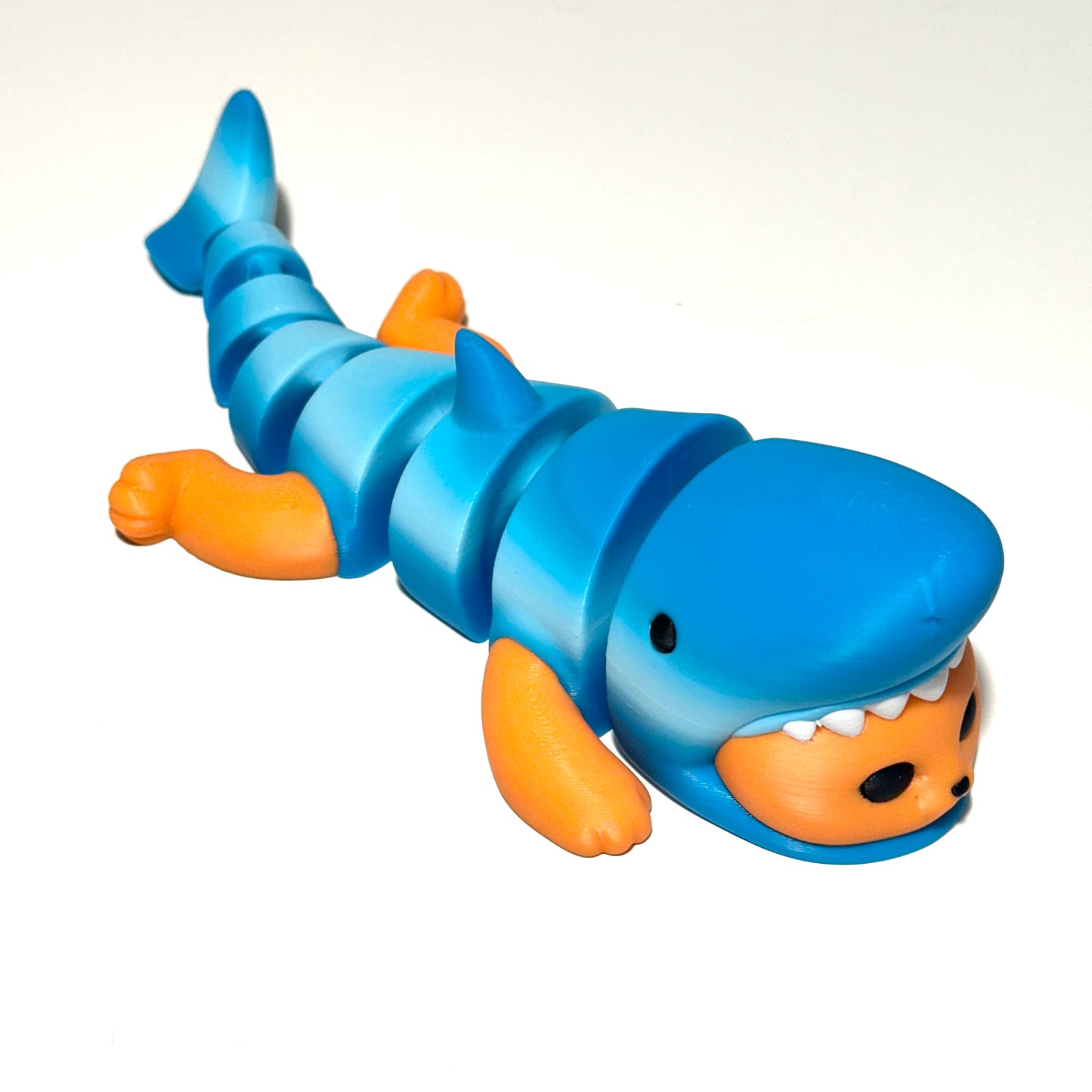 Flexi Cat Shark - 3D Printed Articulating Figure