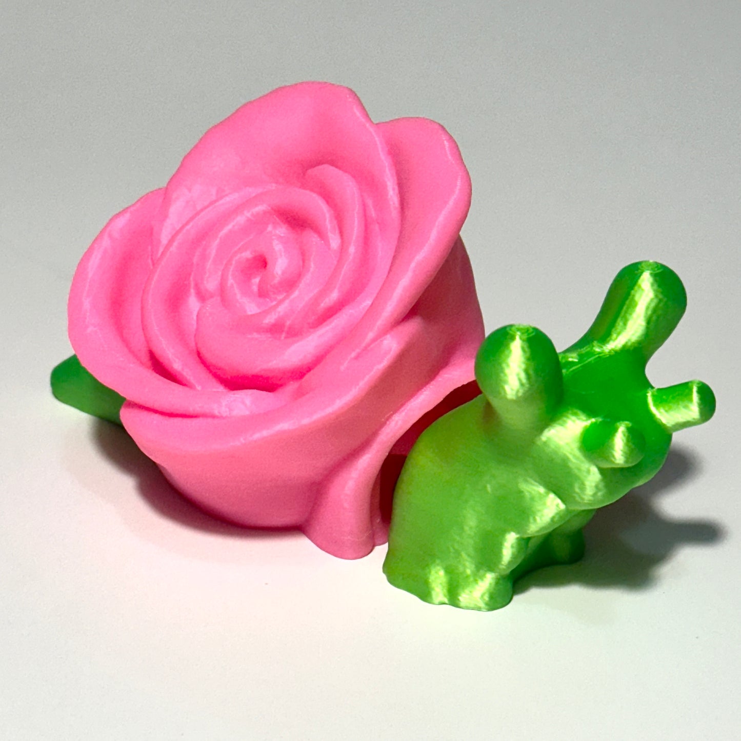 Rose Snail - 3D Printed Articulating FIgure