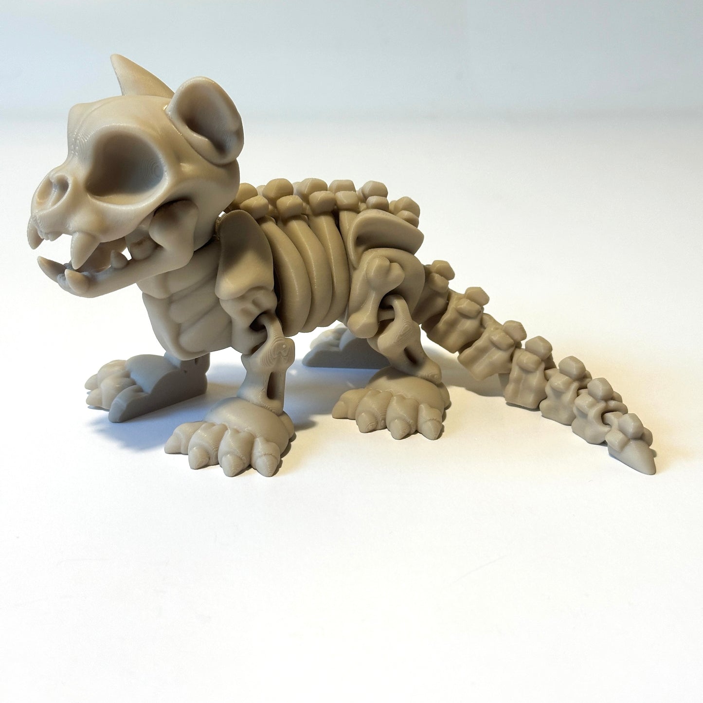 Flexi Skeli Cat - 3D Printed Articulating Figure