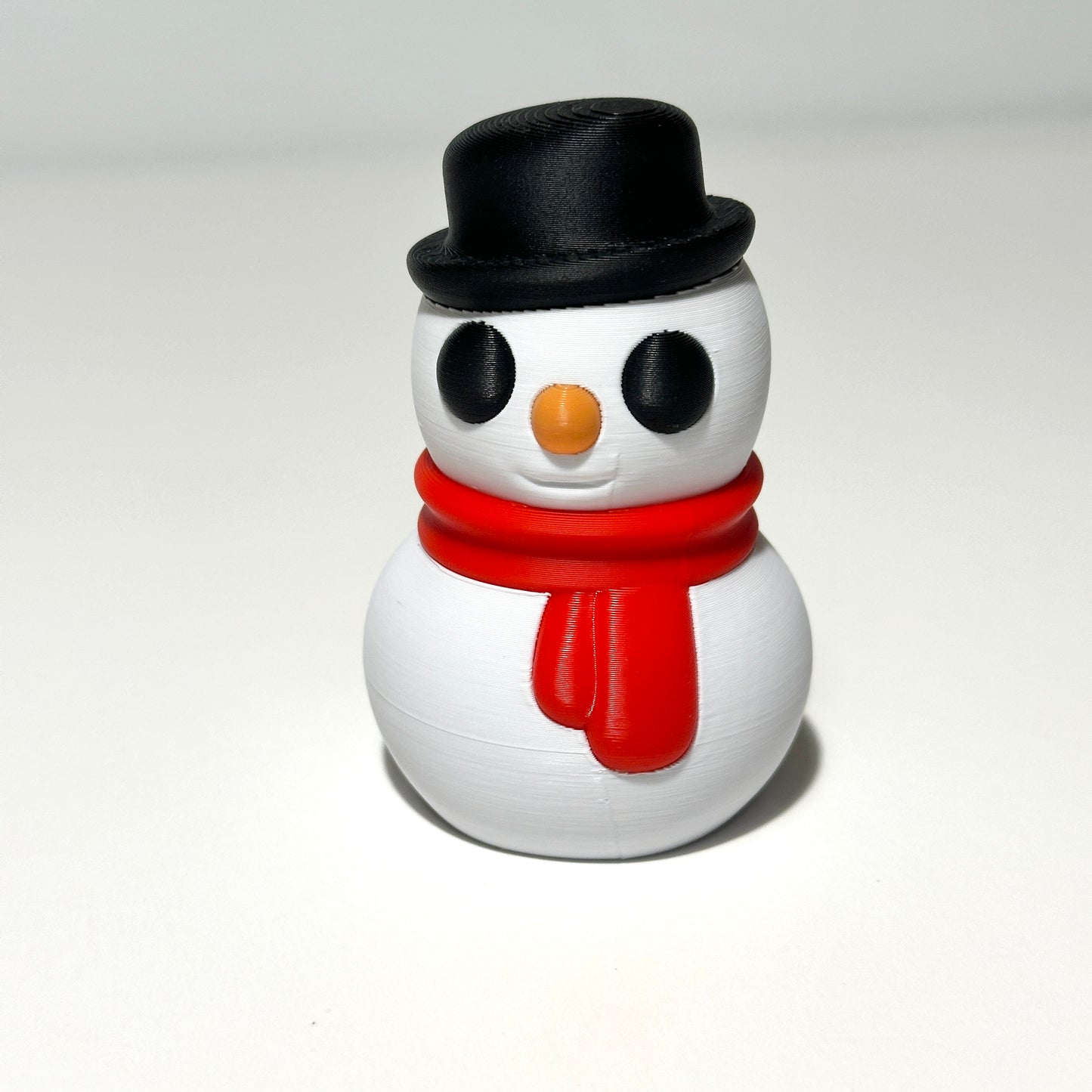 Christmas Snowman - 3D Printed Articulating Figure