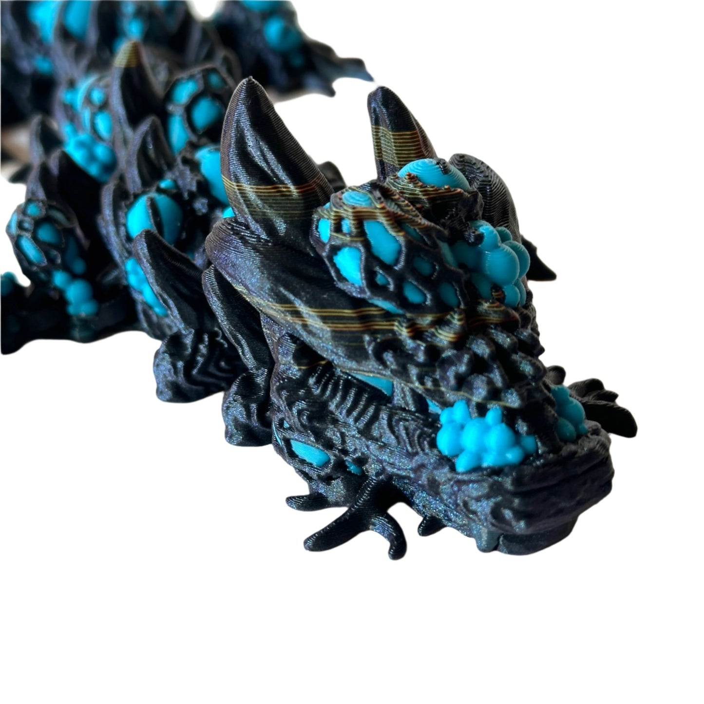 Infested Dragon - 3D Printed Articulating Figure