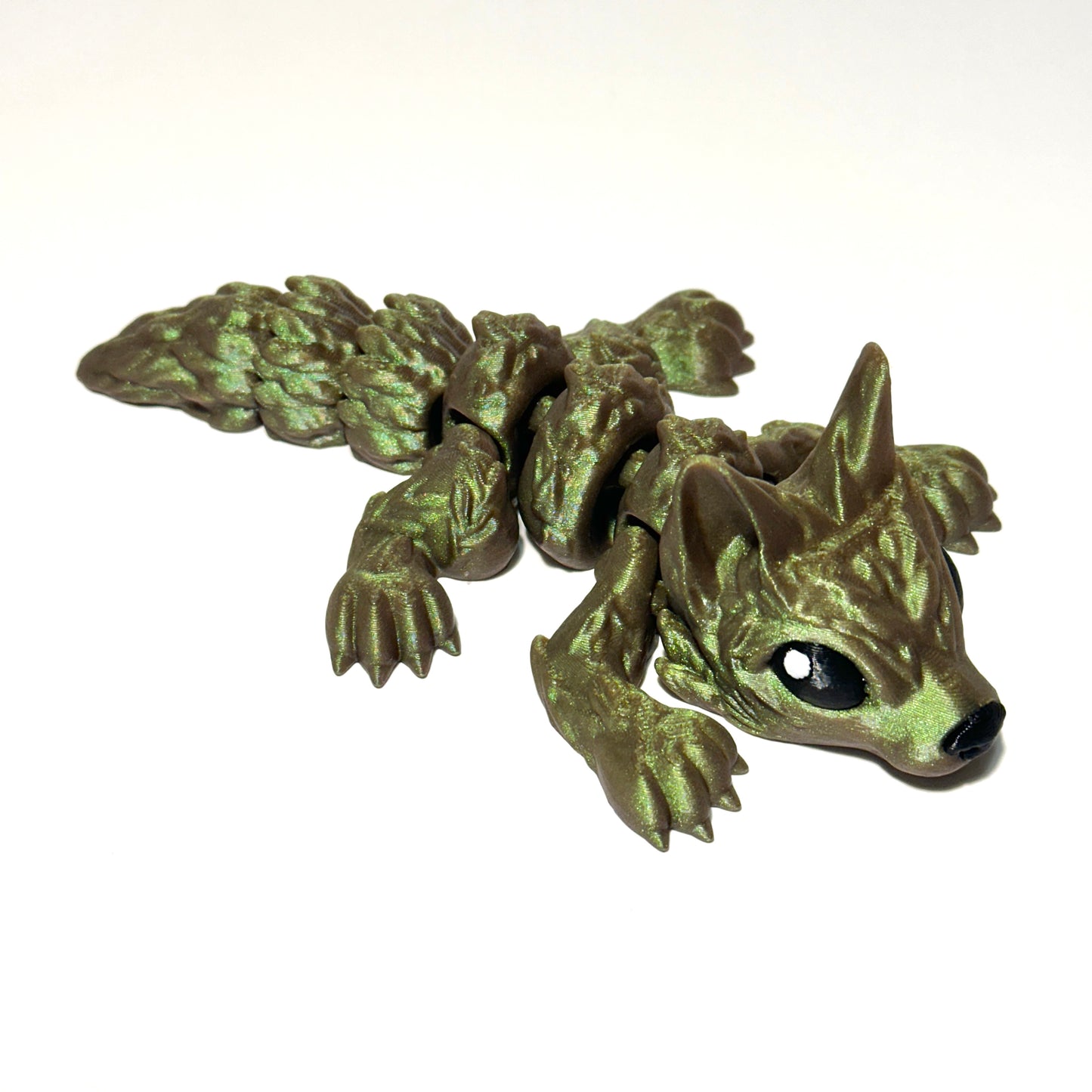 Wolf Pup - 3D Printed Articulating Figure