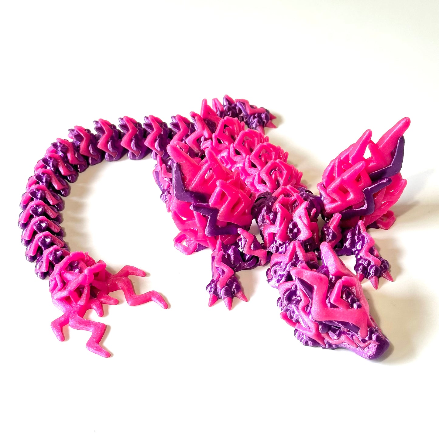 Large Storm Wing Dragon - 3D Printed Articulating Figure