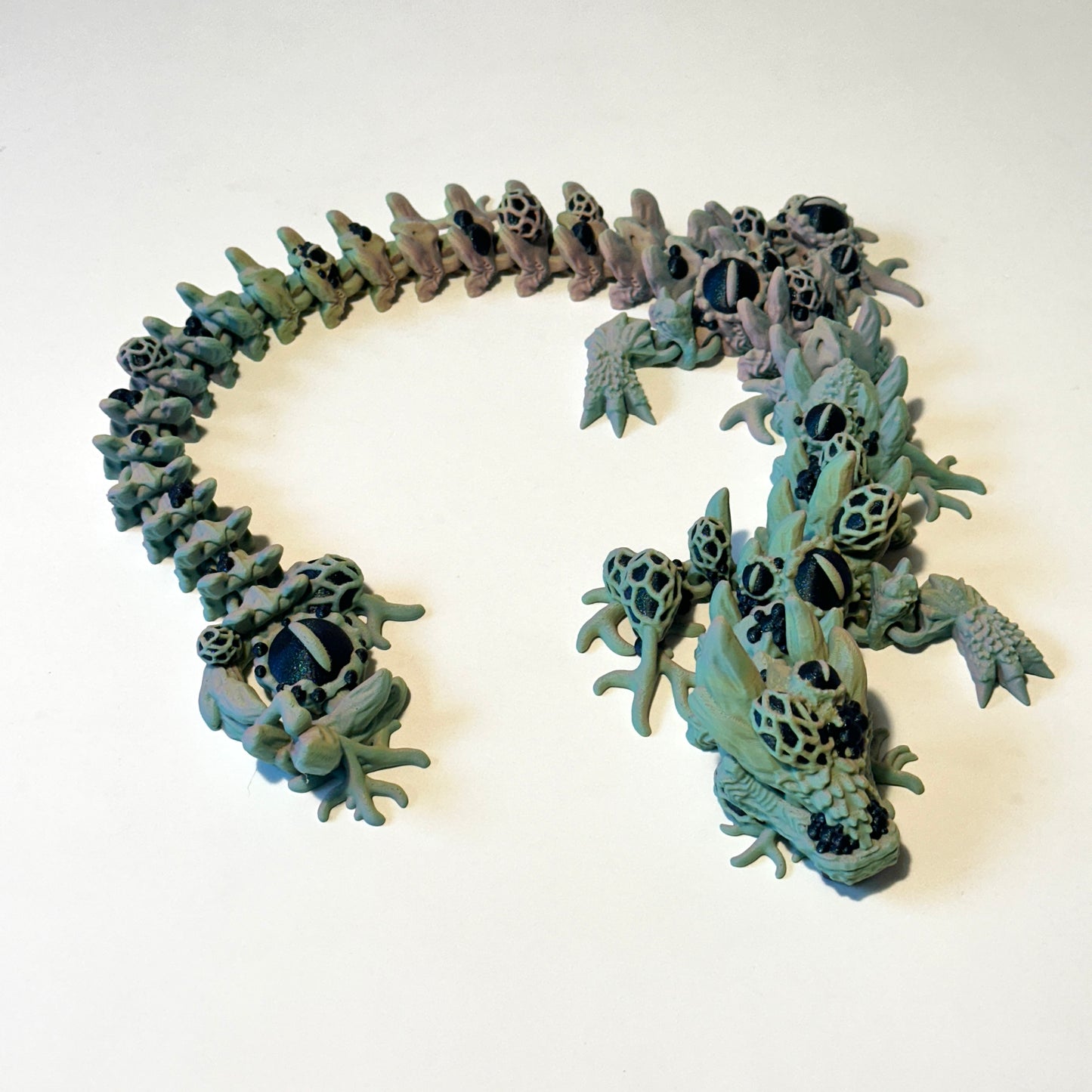 Infested Dragon - 3D Printed Articulating Figure