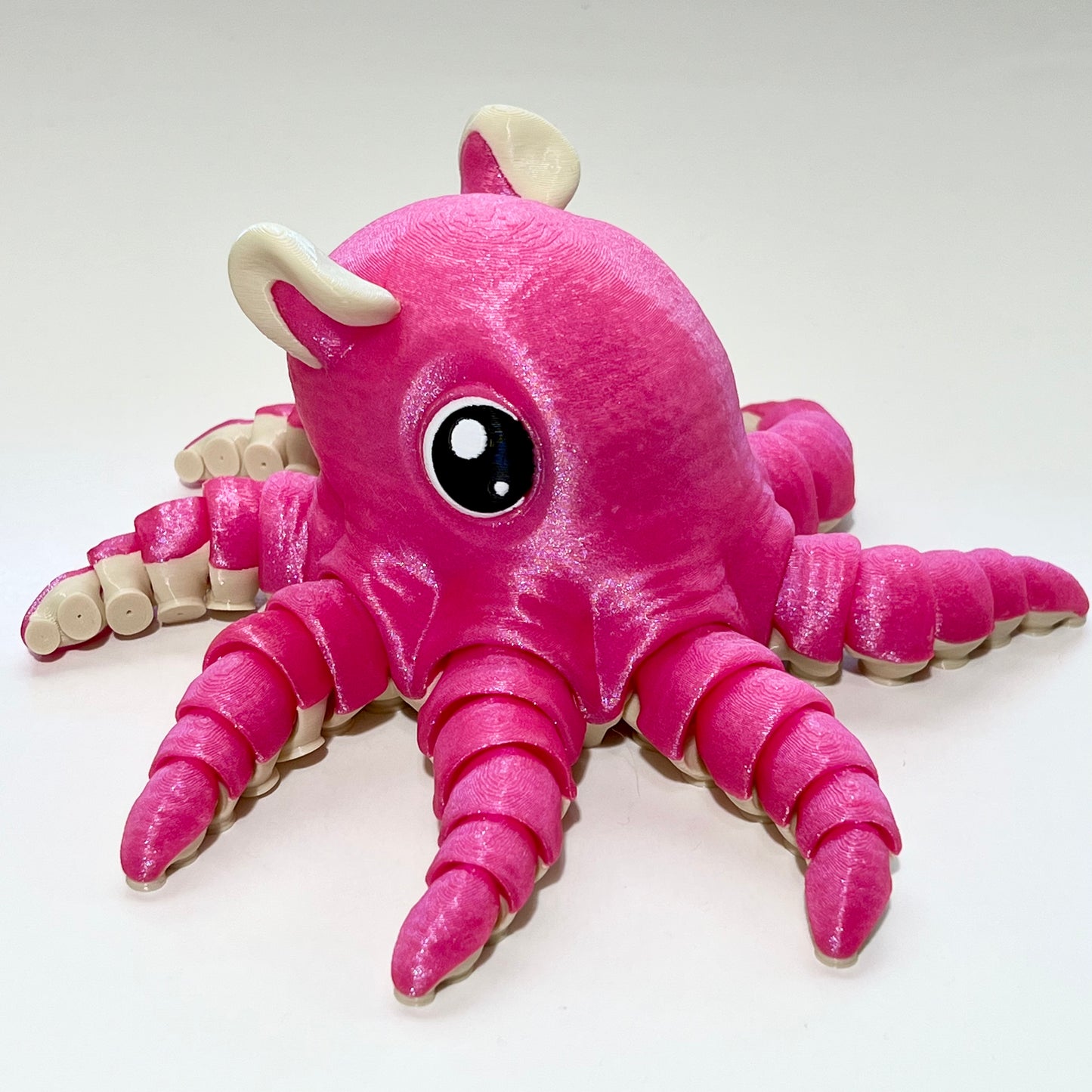 Flapjack Octopus - 3D Printed Articulating Figure