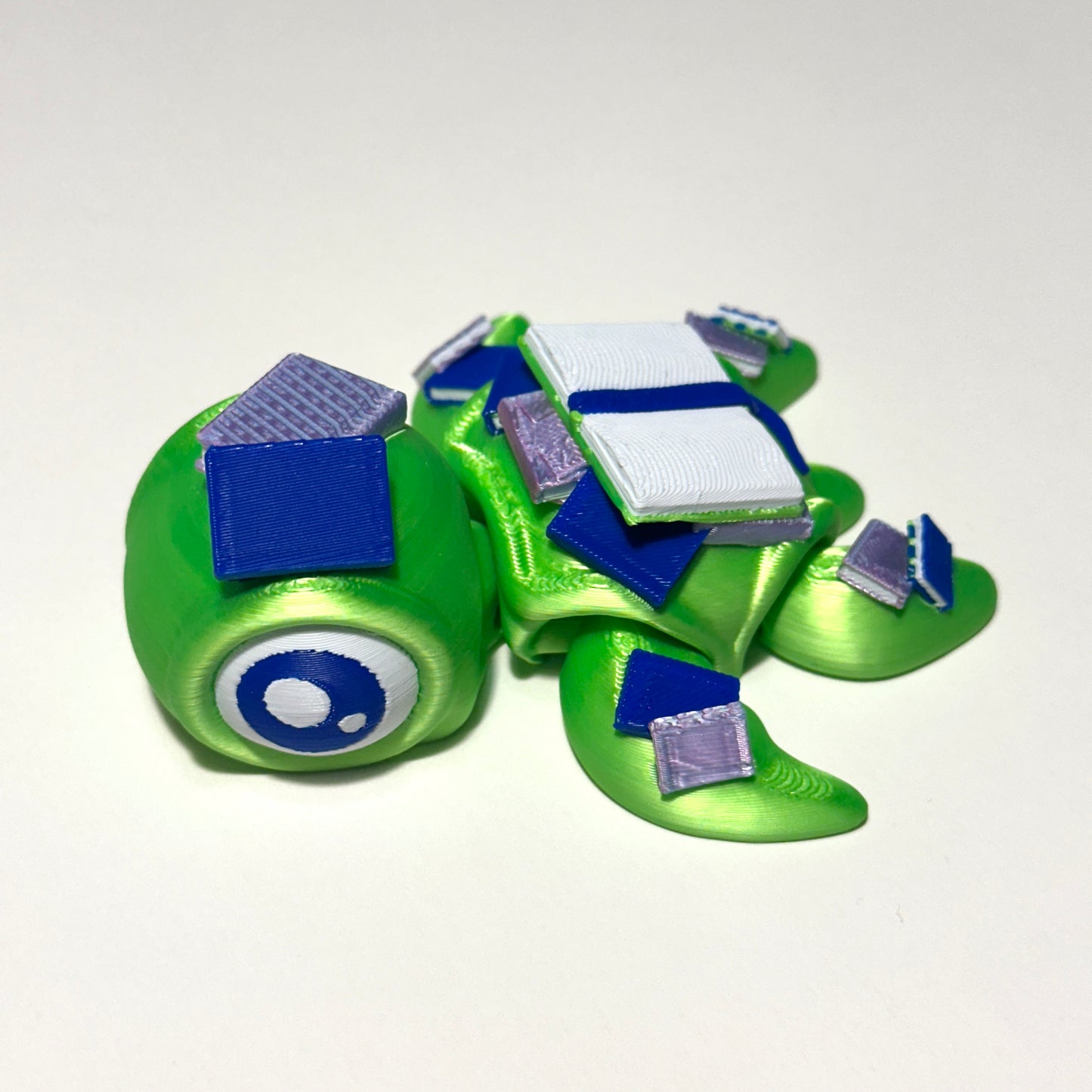 Medium Book Turtle - 3D Printed Articulating Figure