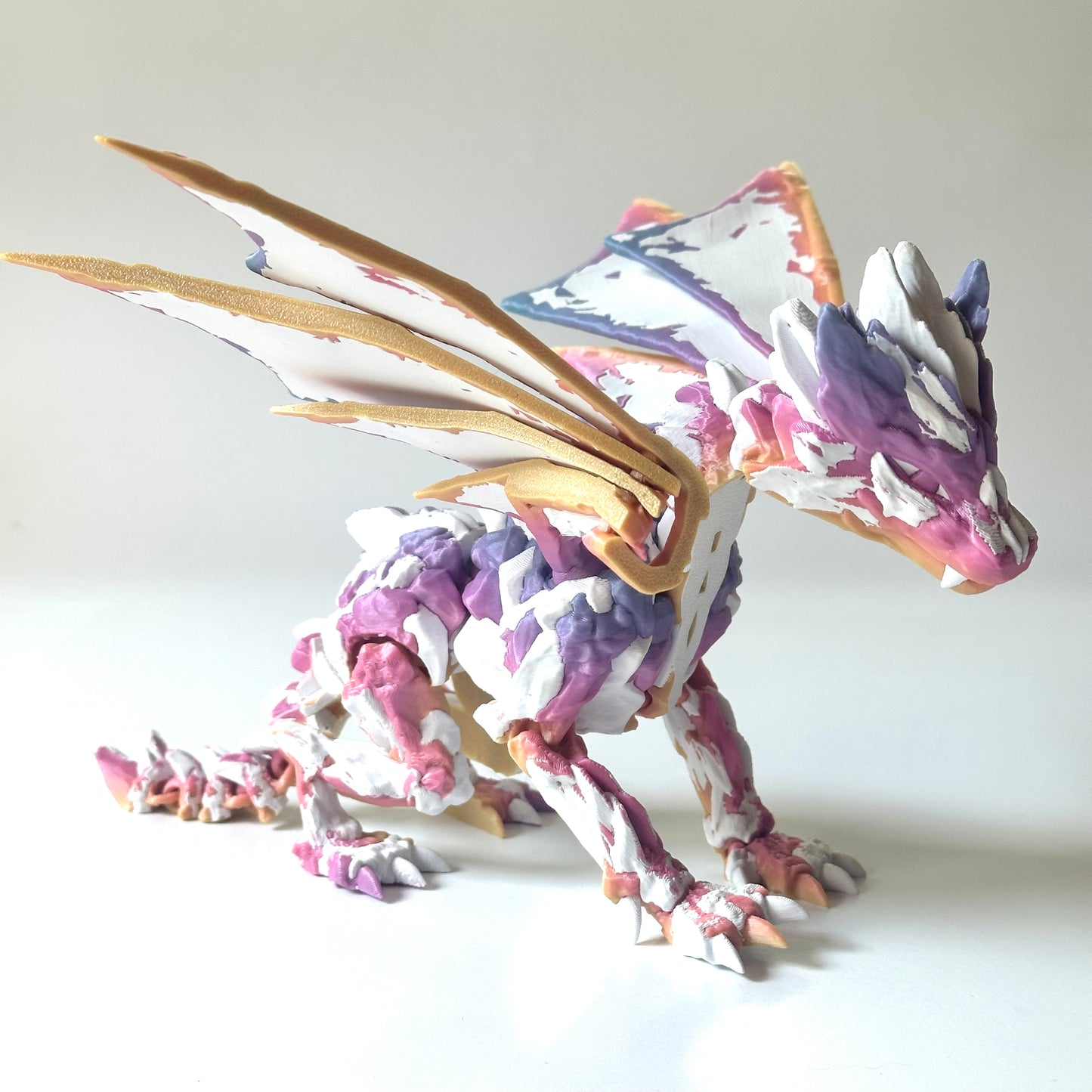 Great Stone Dragon - 3D Printed Articulating Dragon