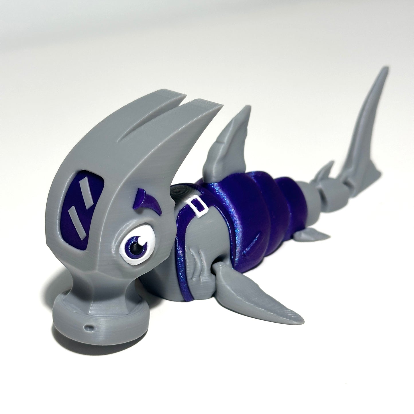 Flexi Hammerhead Shark - 3D Printed Articulating Figure