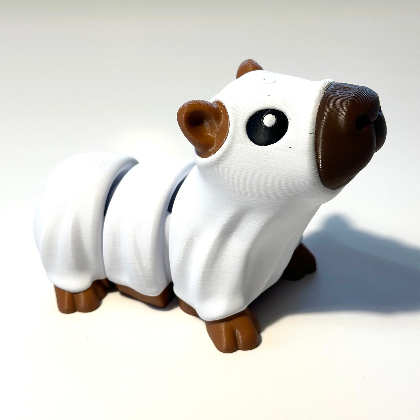 Giant Ghost Capybara - 3D Printed Articulating Figure