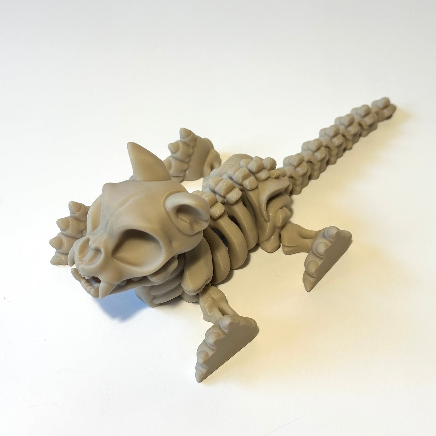 Flexi Skeli Cat - 3D Printed Articulating Figure