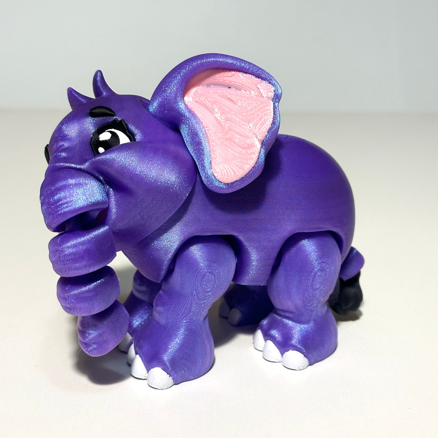 Baby Flexi Elephant - 3D Printed Articulating Figure