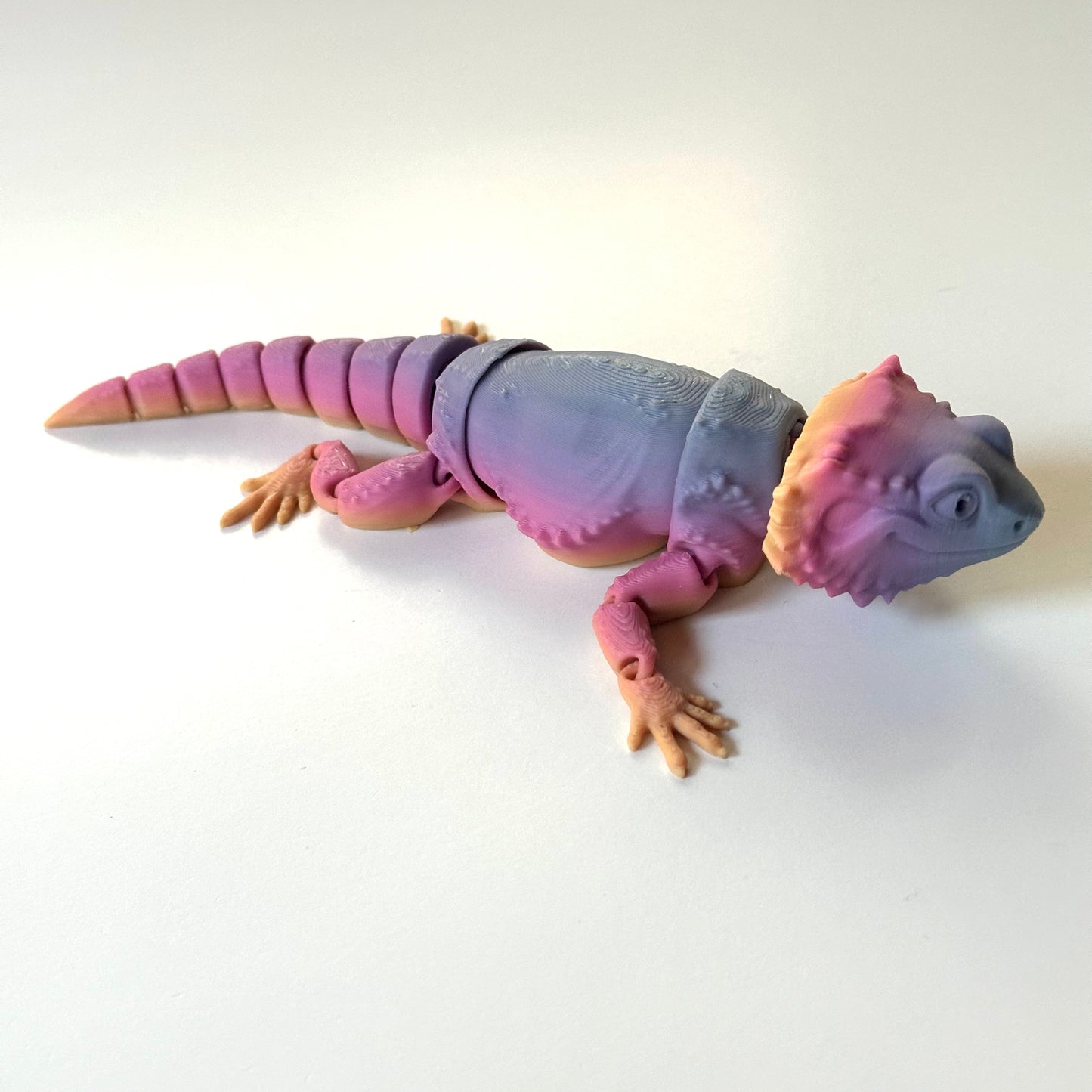 Bearded Dragon - 3D Printed Articulating Figure No
