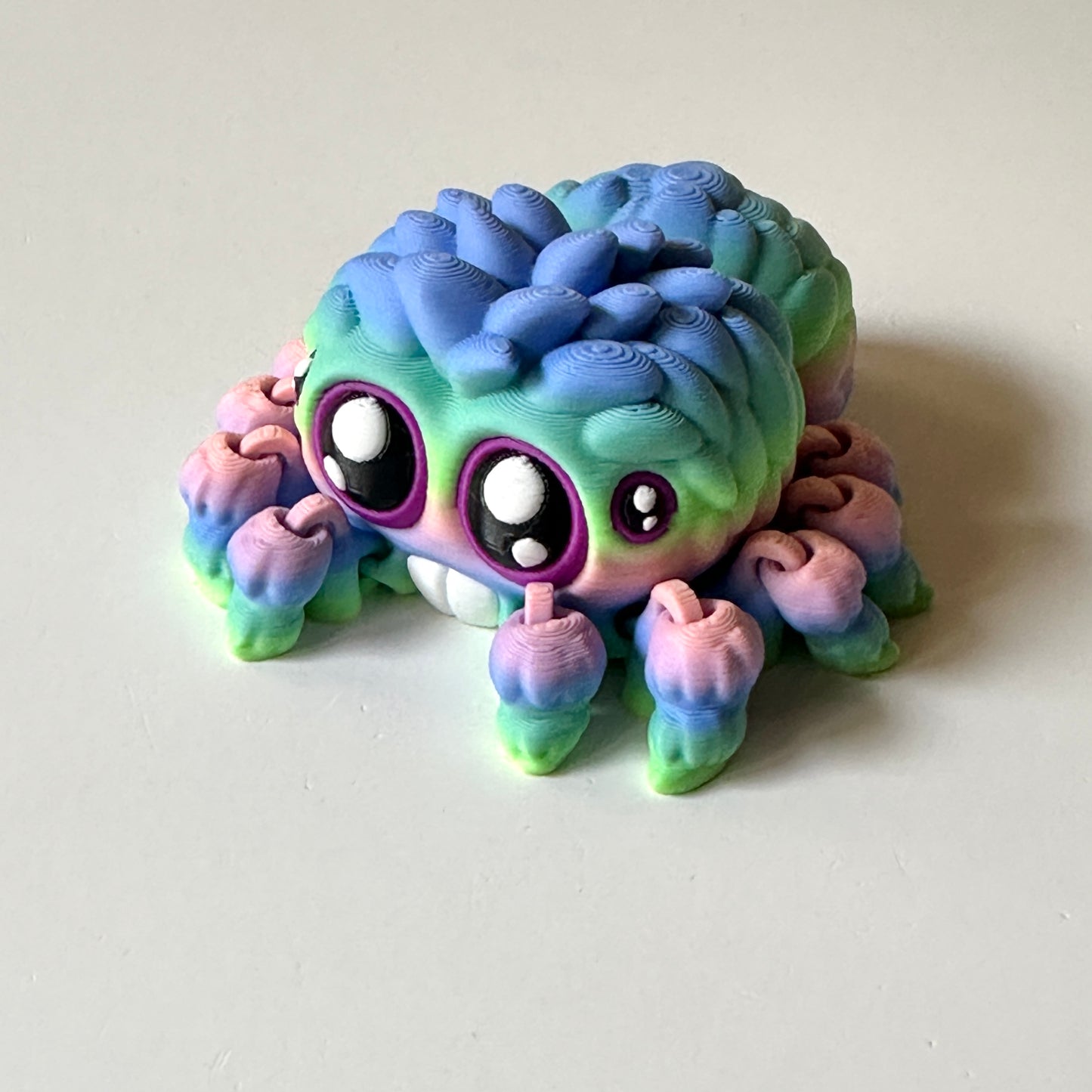 Jumping Spider - 3D Printed Articulating Figure