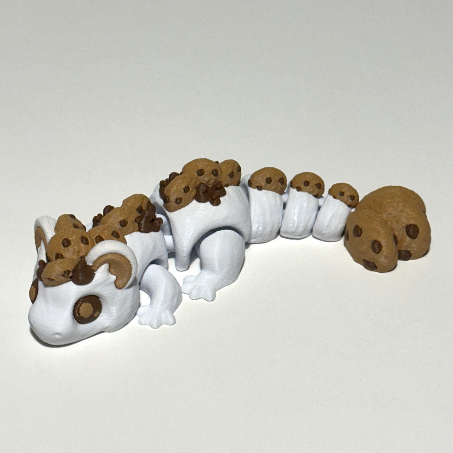 Milk and Cookies Dragon - 3D Printed Articulating Figure