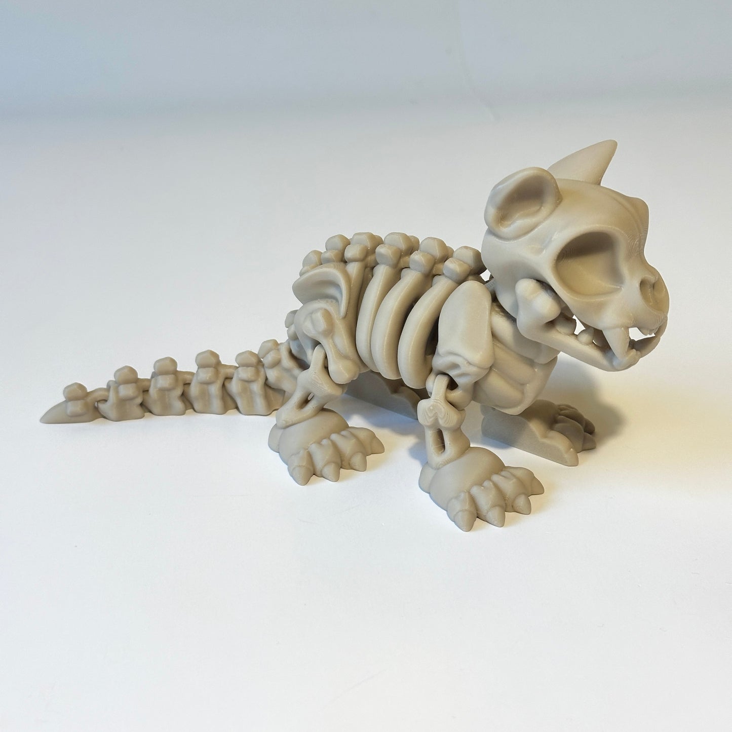 Flexi Skeli Cat - 3D Printed Articulating Figure