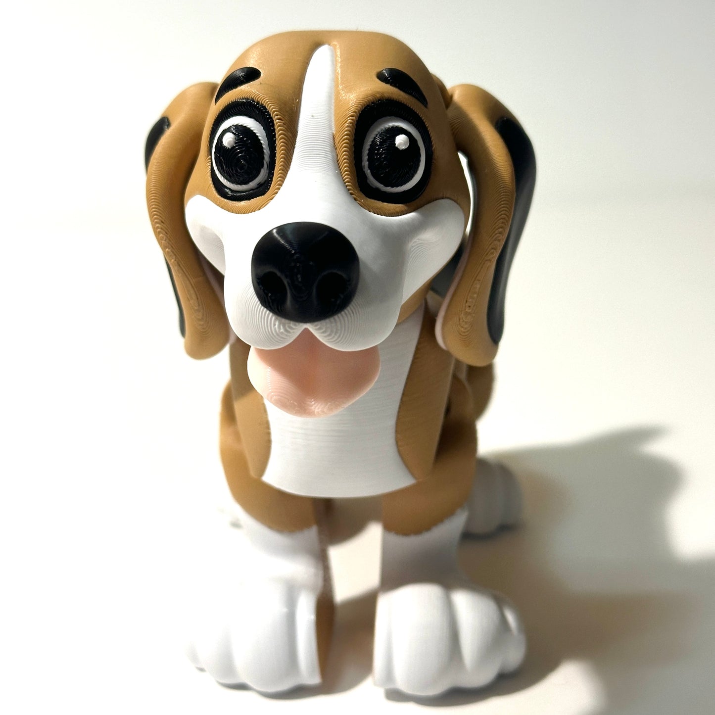 Flexi Beagle (Roscoe) -3D Printed Articulating Figure