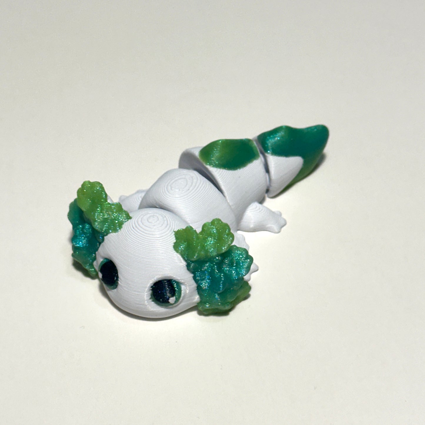 Tiny Luckolotl - 3D Printed Articulating Figure