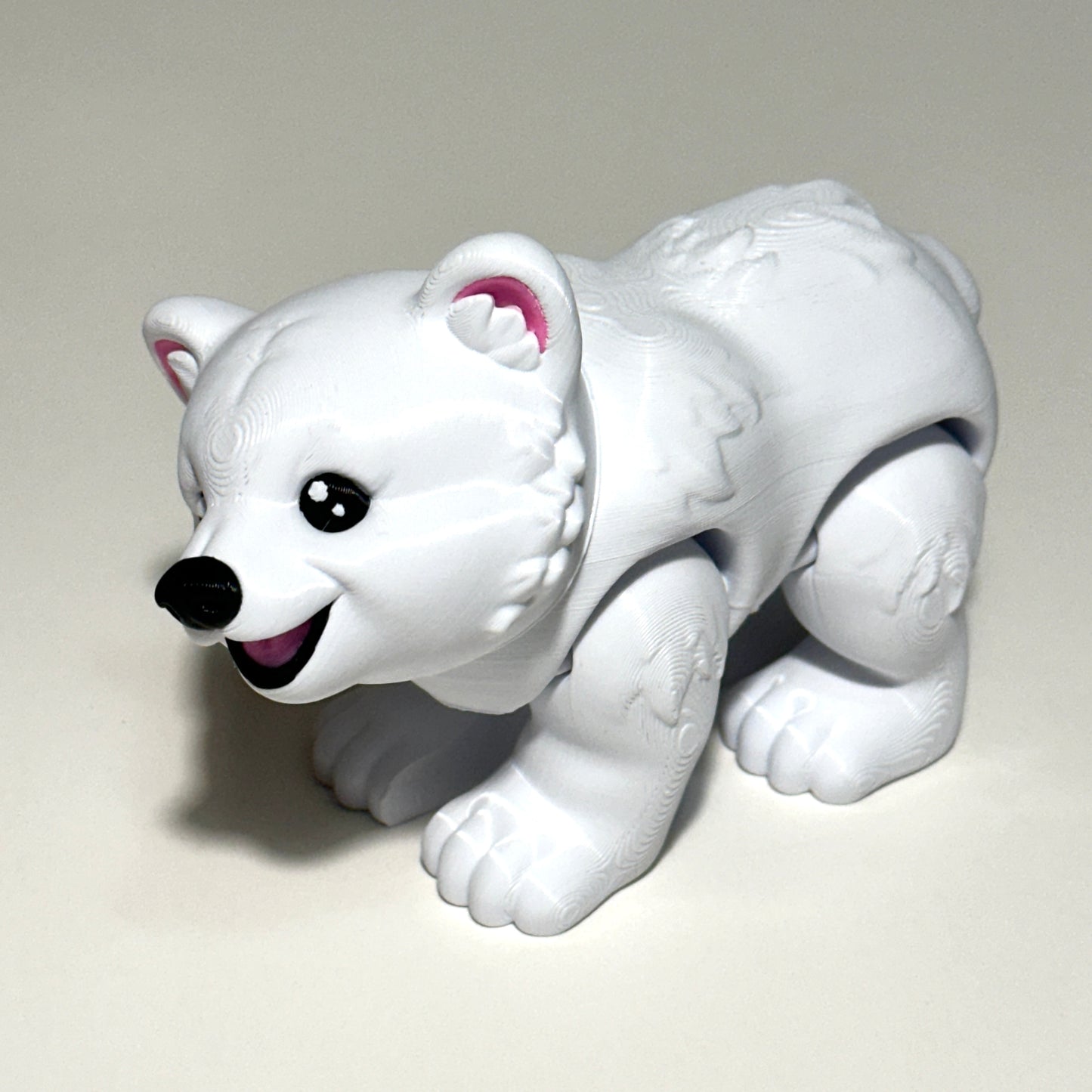 Polar Bear - 3D Printed Articulating Figure